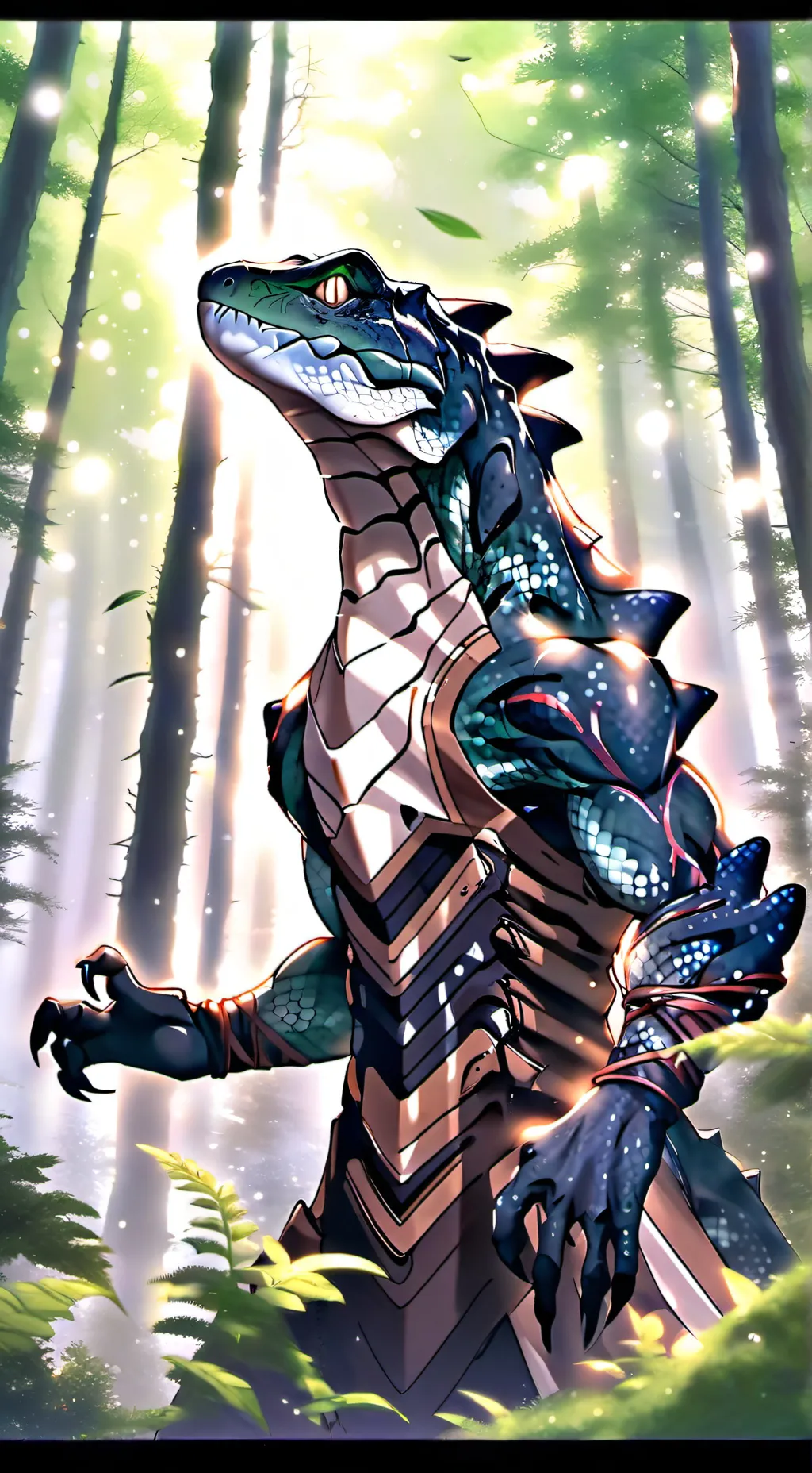 ai character: геко(нет) background