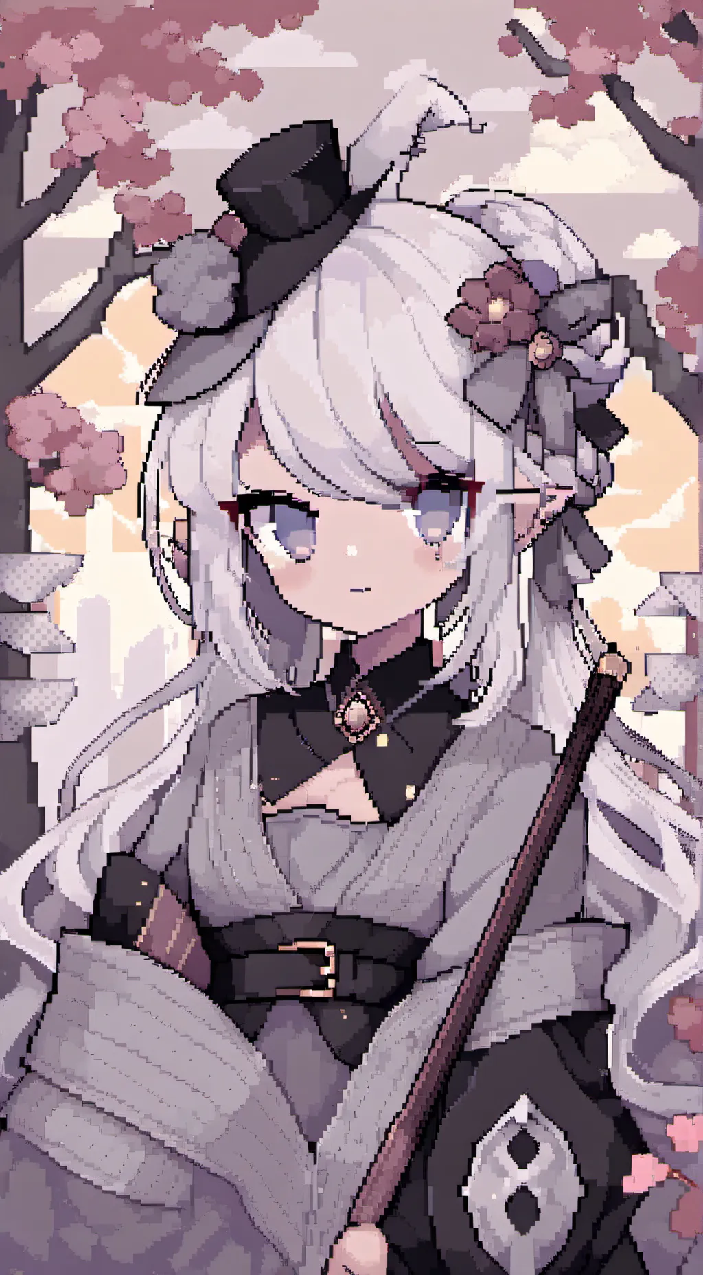 ai character: Ayame background