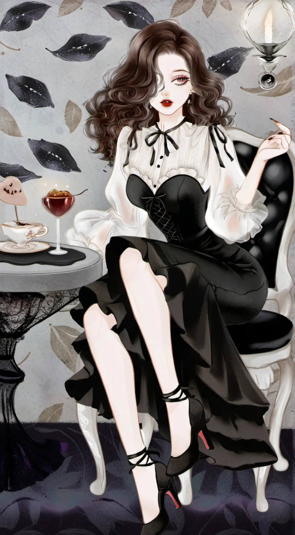 ai character: Marie background