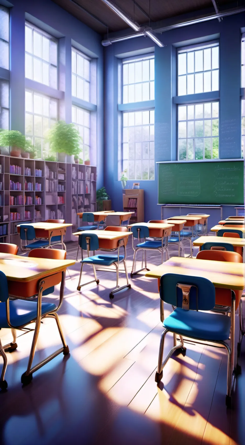 ai character: School RP background