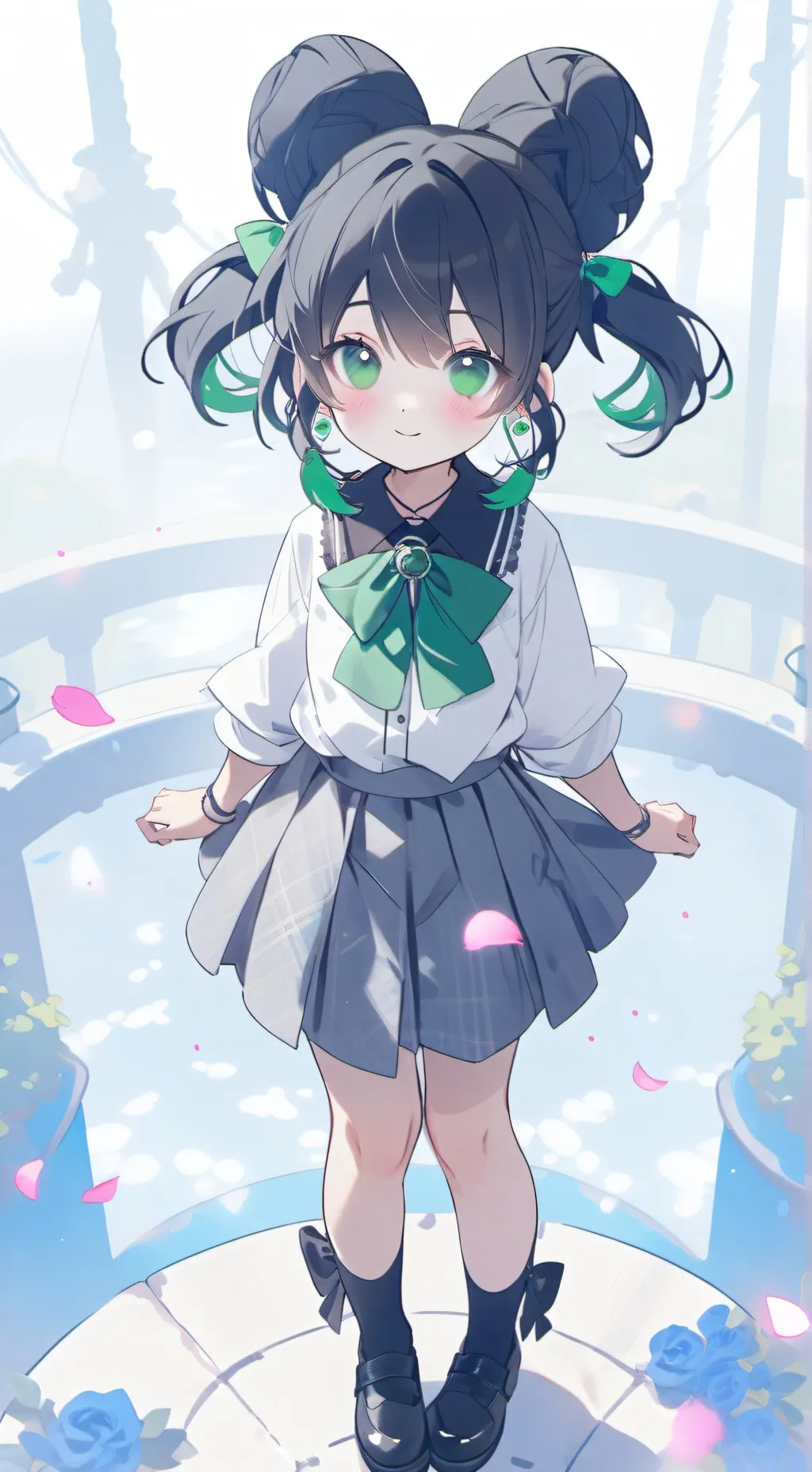 ai character: 🎤💚Lyda💚🎤 background