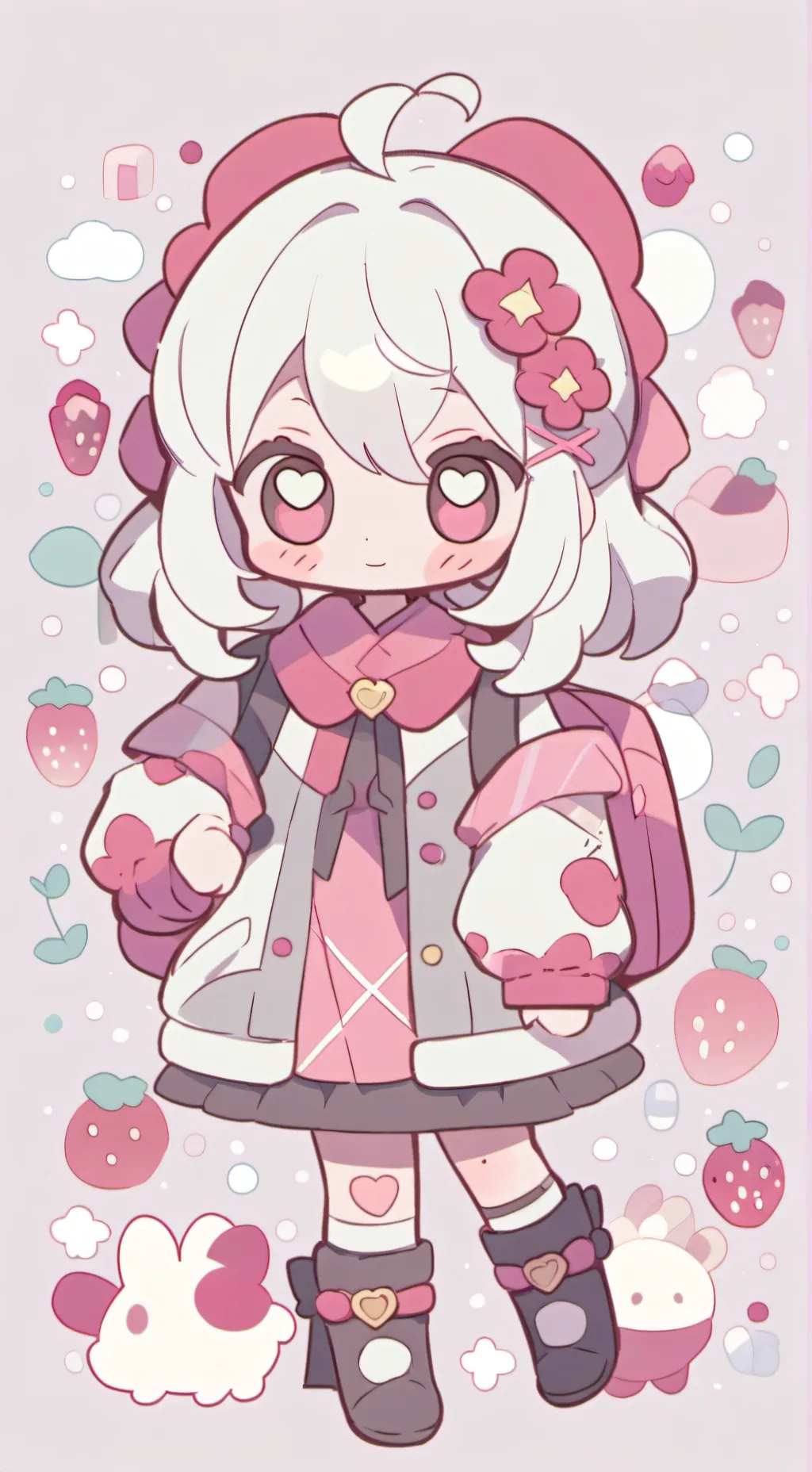 ai character: dw love infection  background