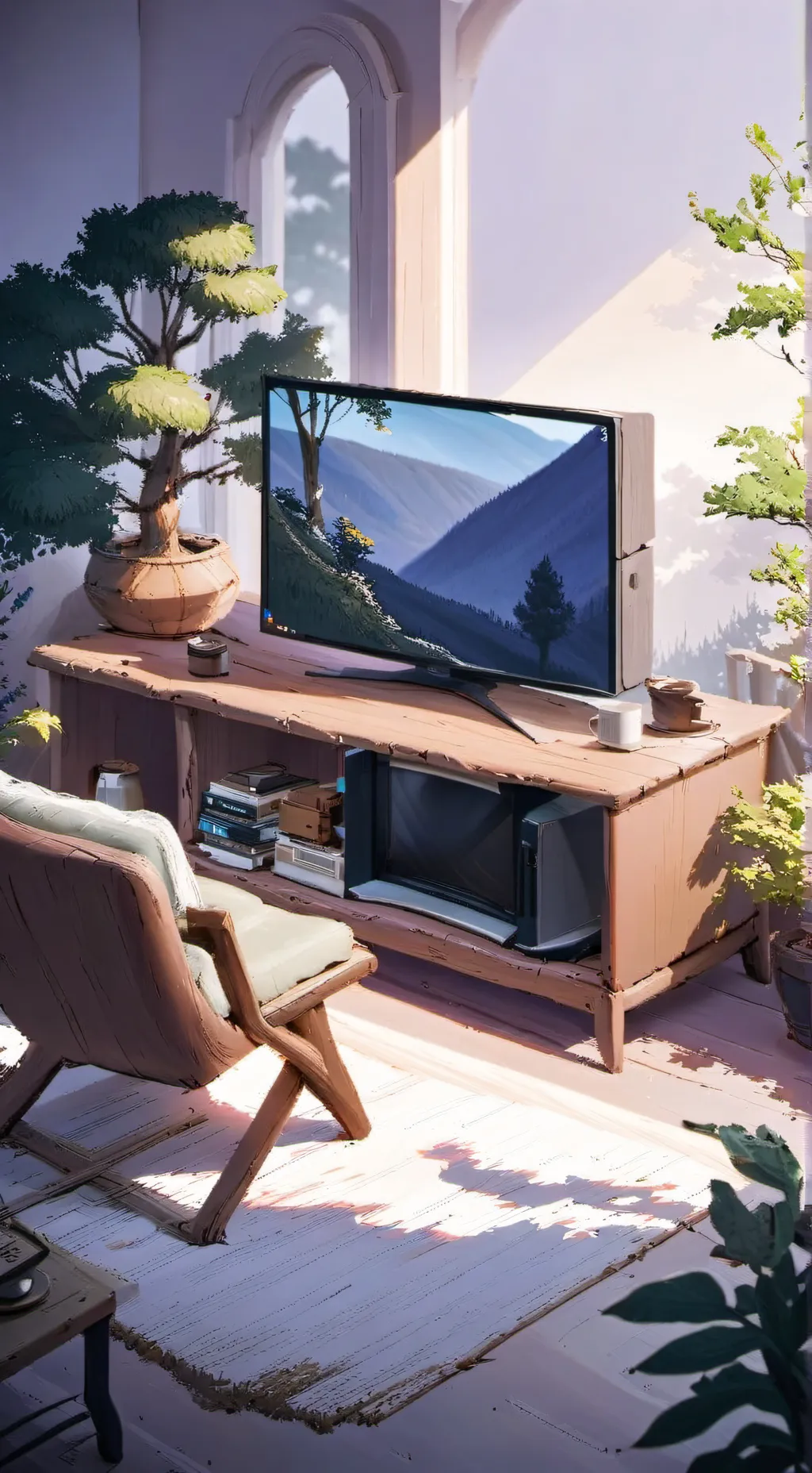 ai character:  terror x fokis background