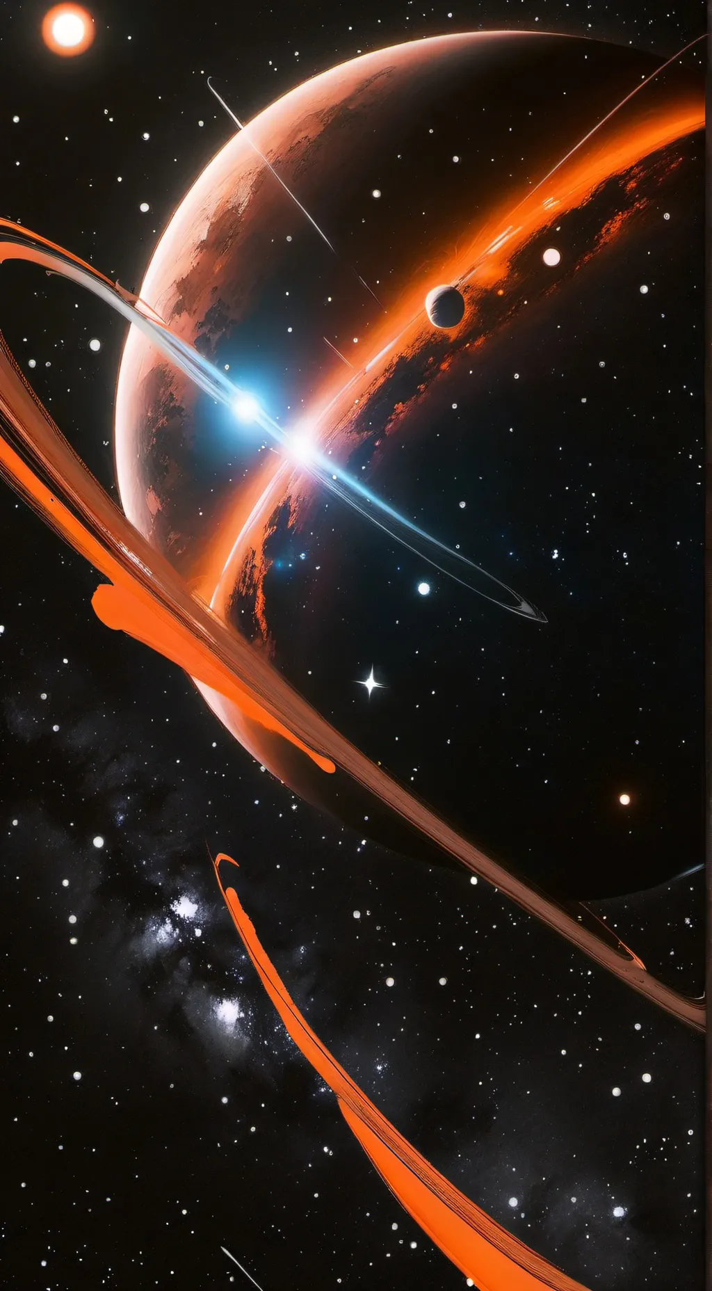 ai character: Space background