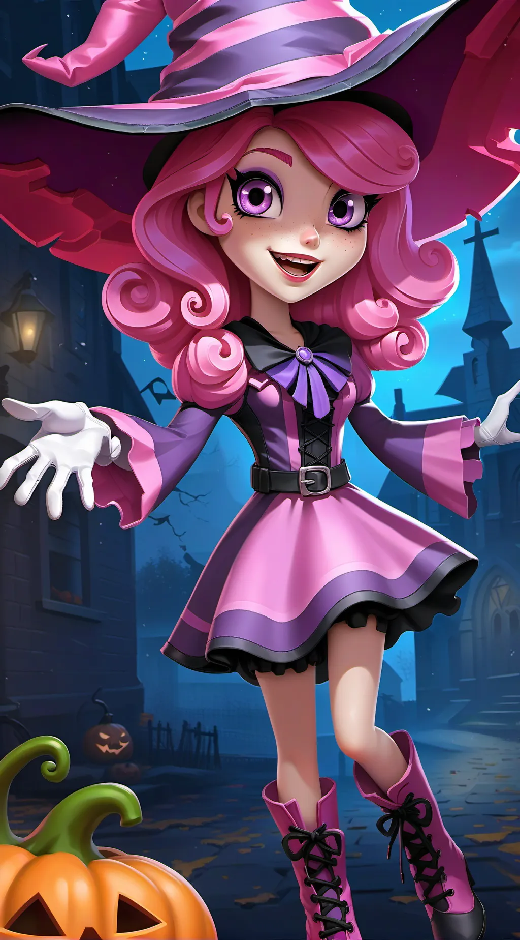 ai character: Vivian background