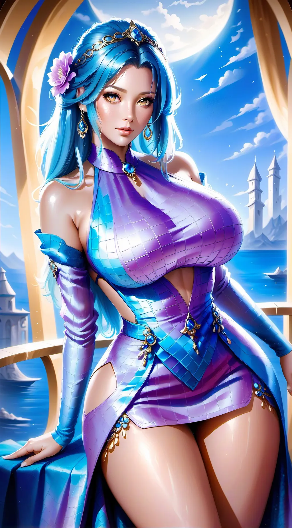 ai character: ✨✨✨ background