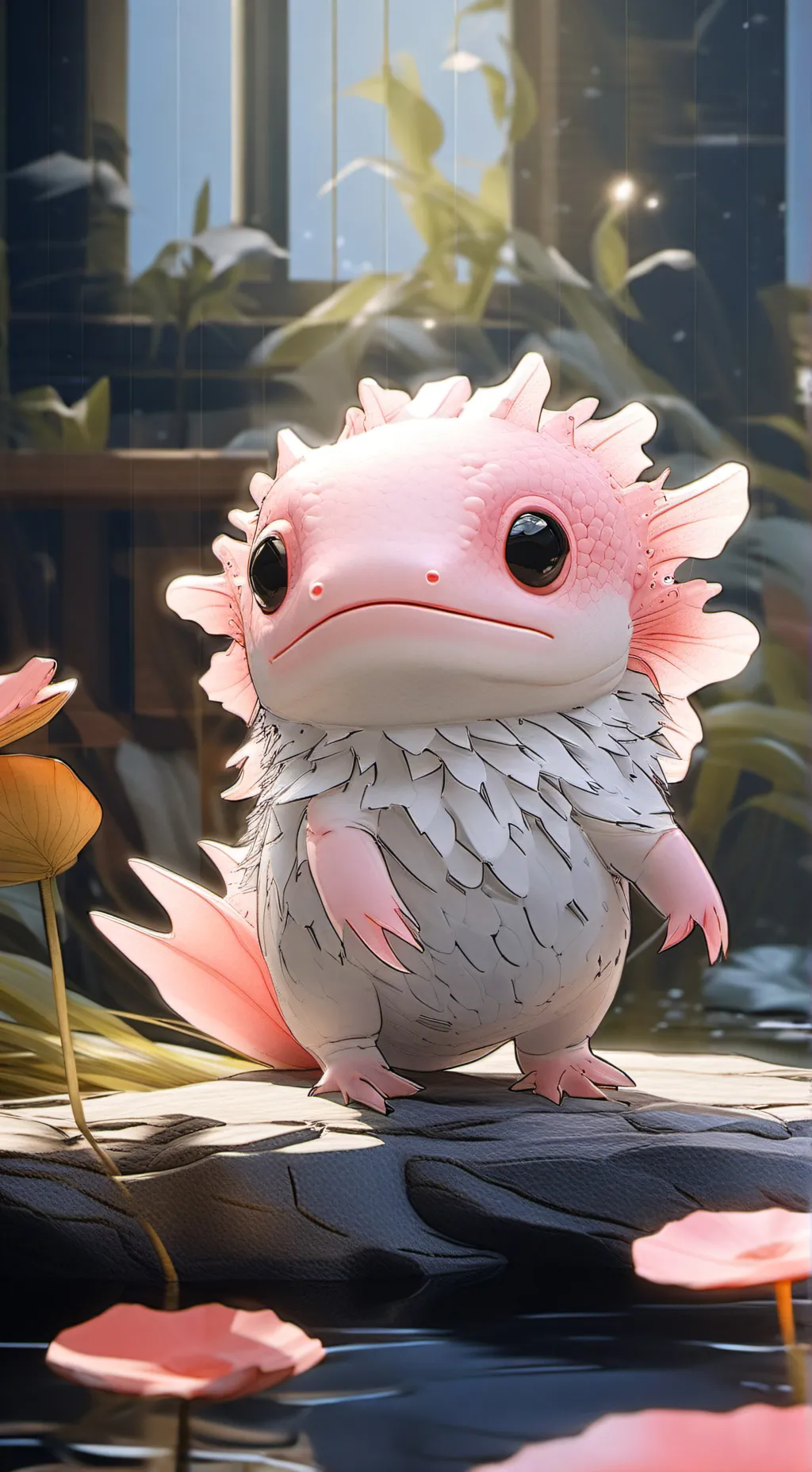 ai character: kinito  background