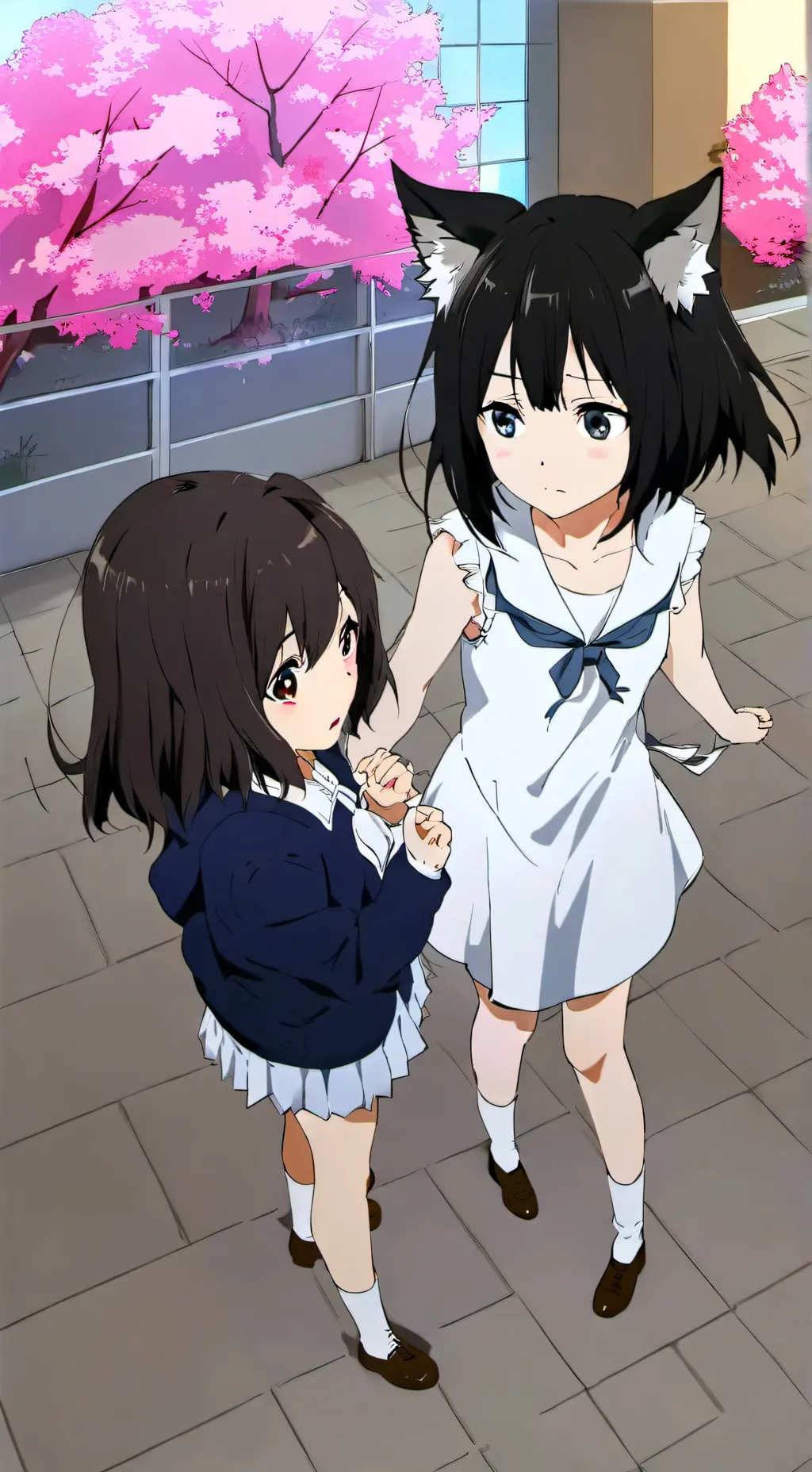 ai character: Naya and Maya background