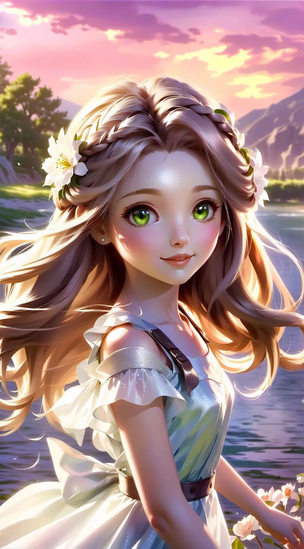 ai character: Ivy background