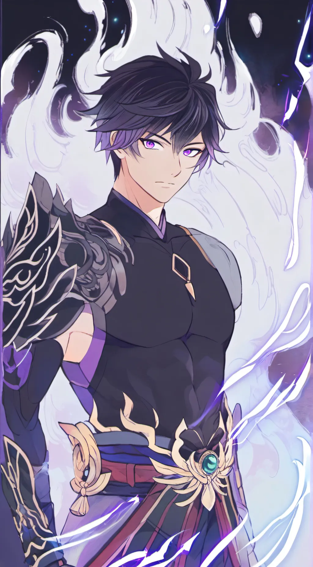 ai character: Scook forma 2 background