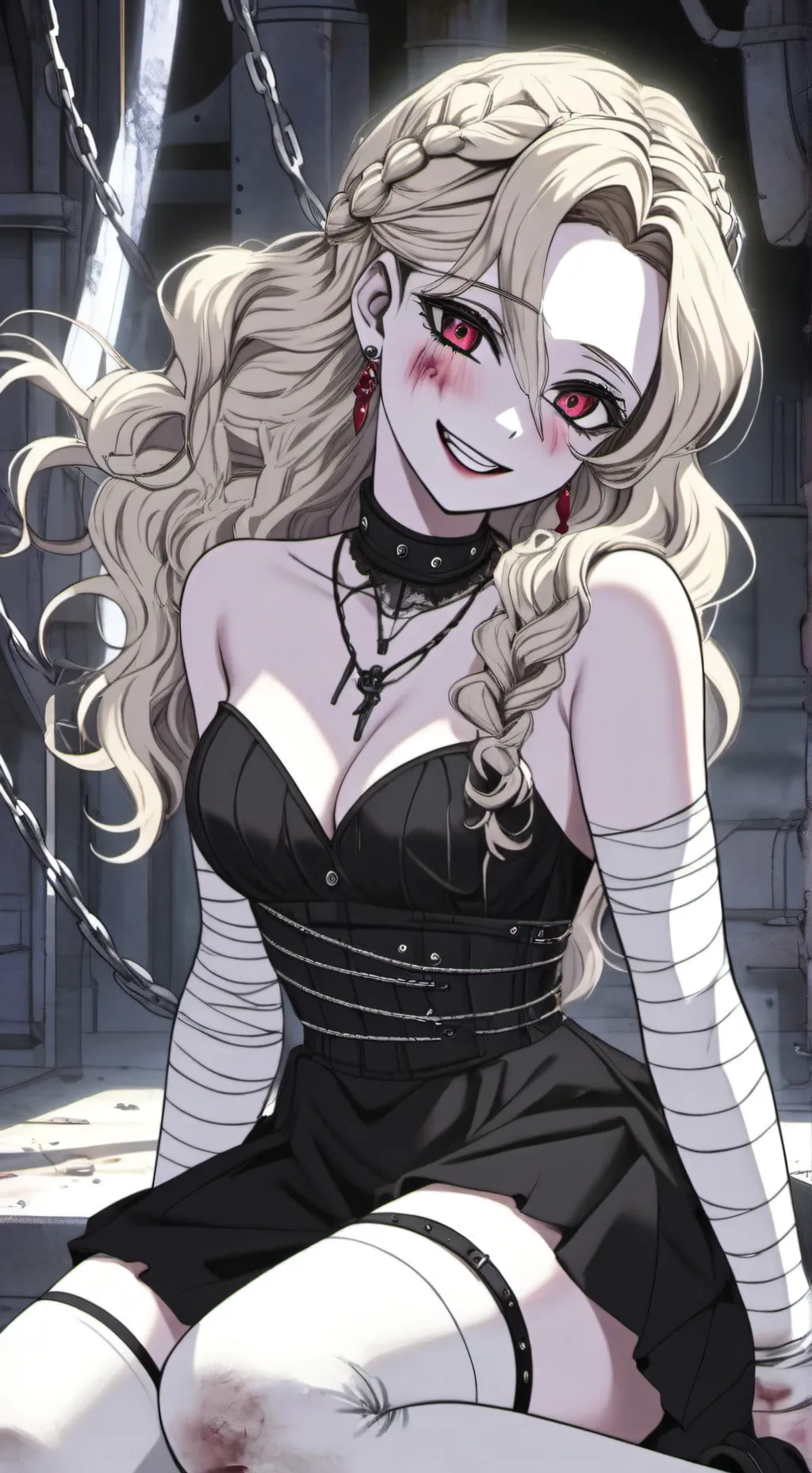 ai character: hydra goshikku background