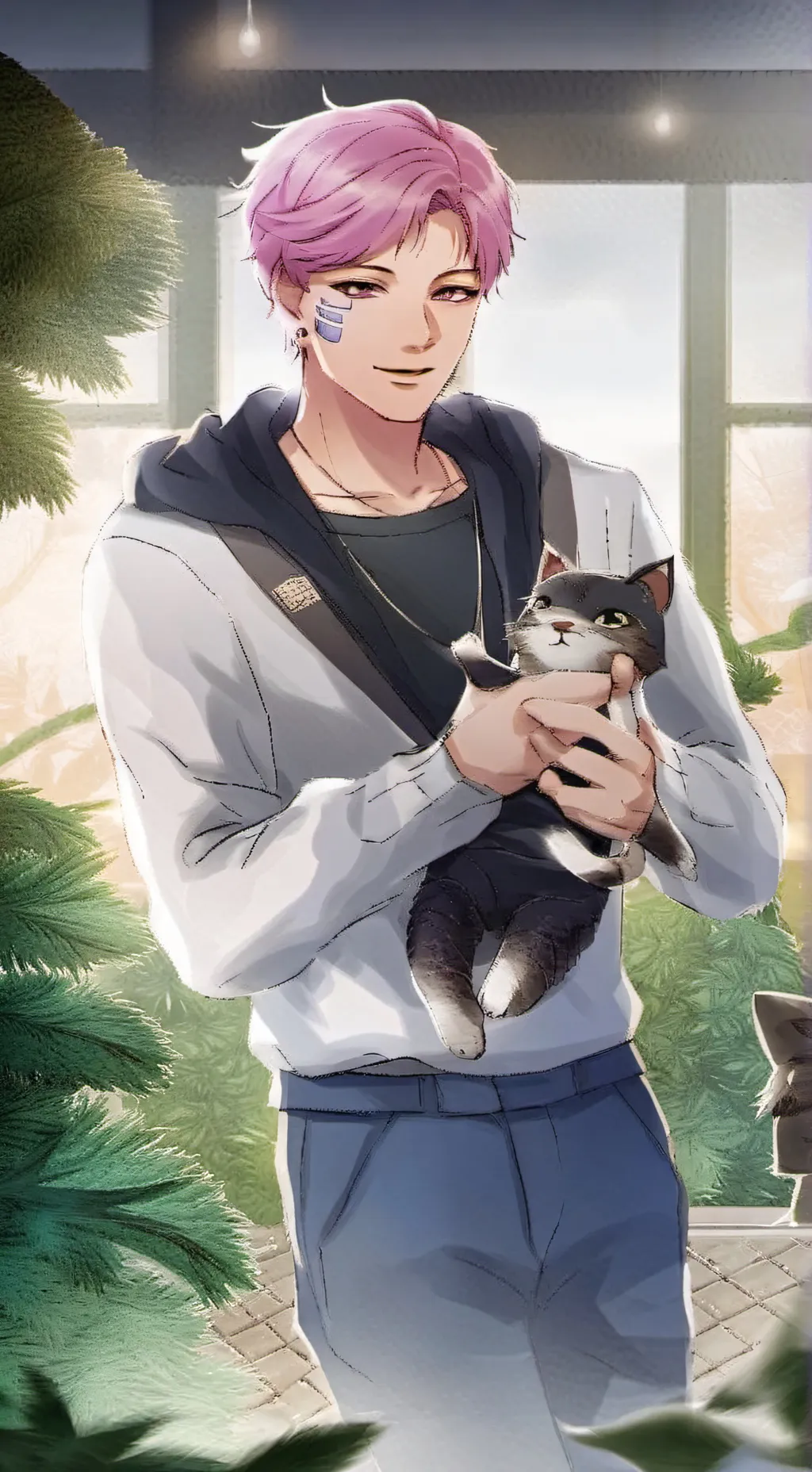 ai character: Christian  background