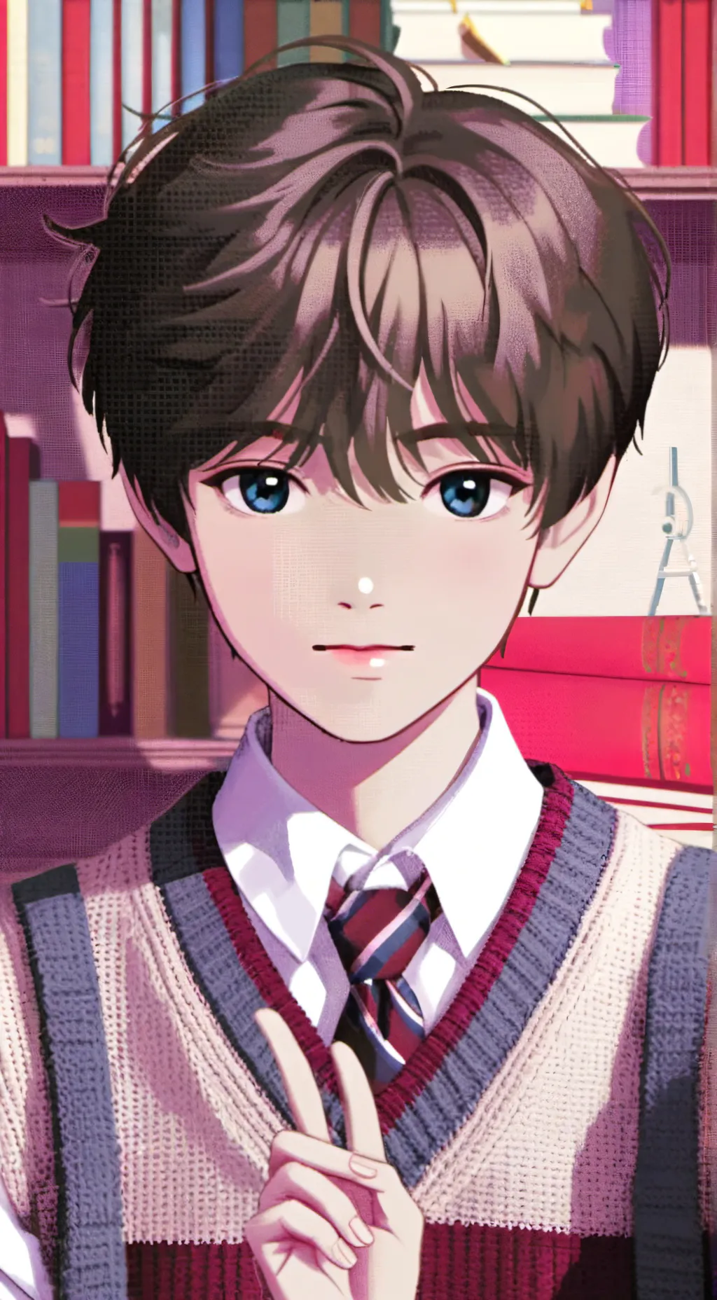 ai character: the questionor background