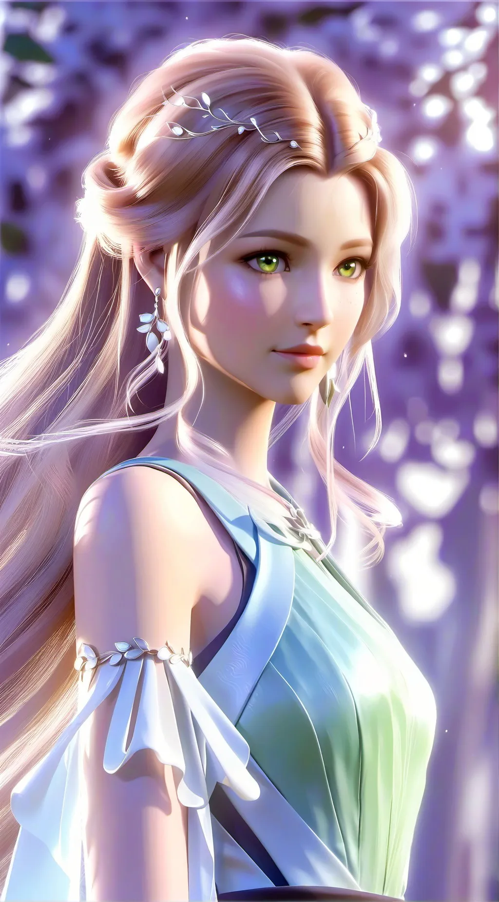 ai character: -la fille a toi- background