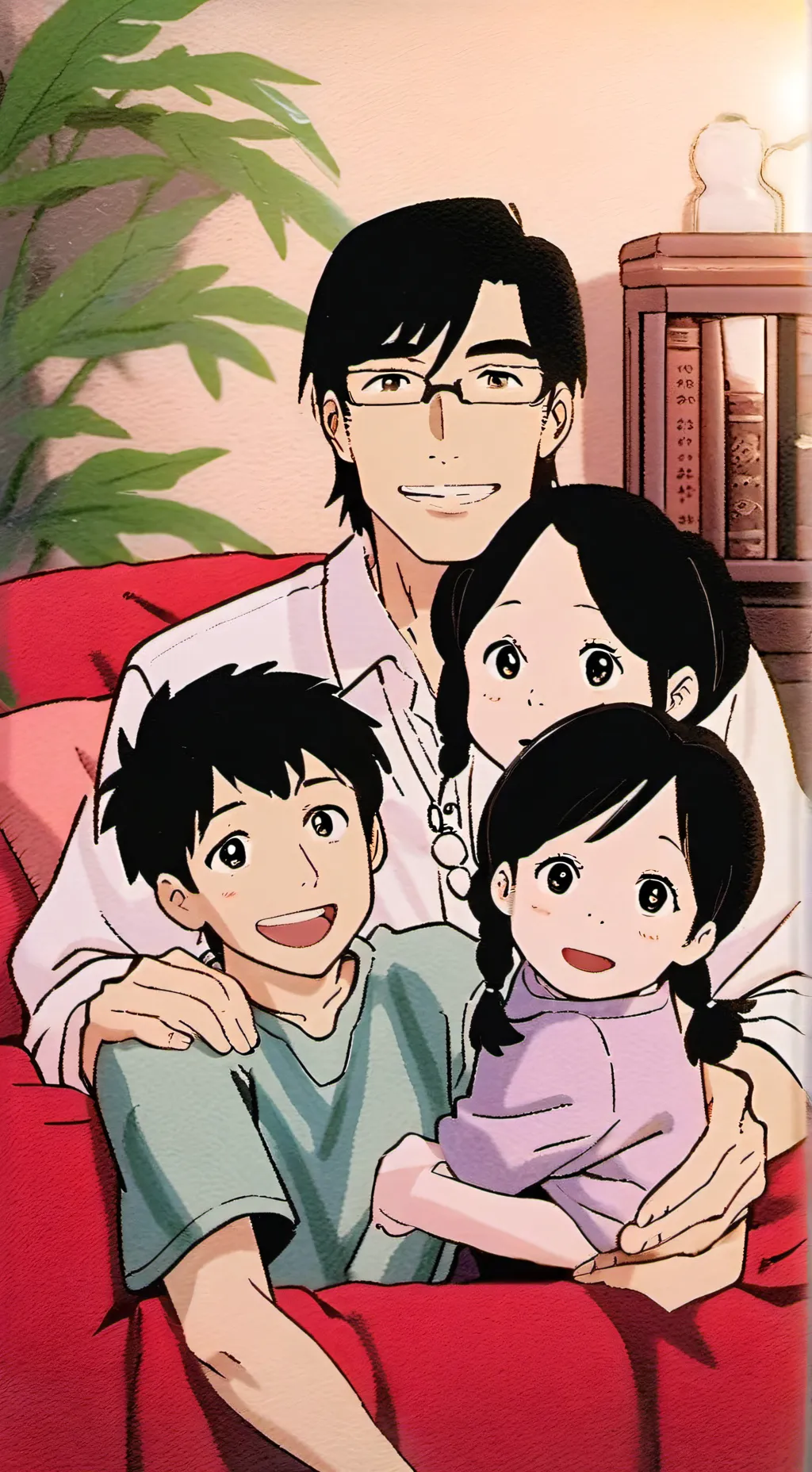 ai character: Sharp Family background