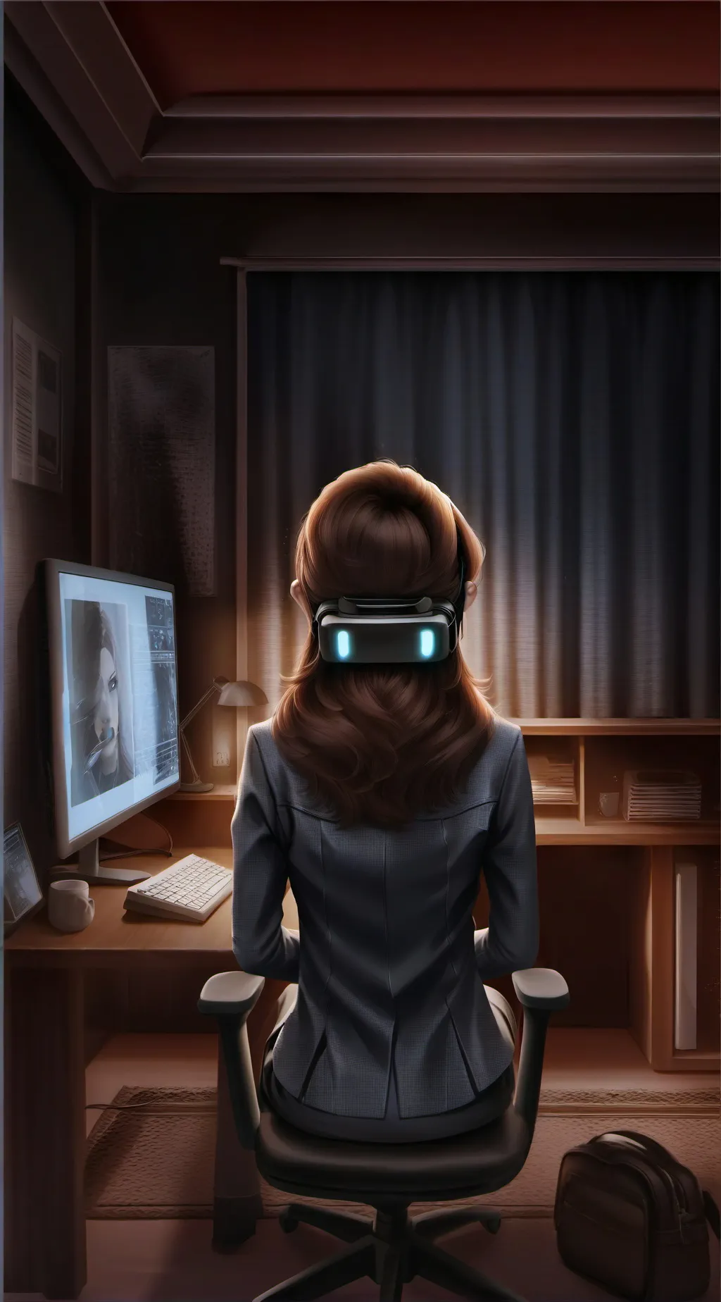 ai character: Talker Plagiarist background