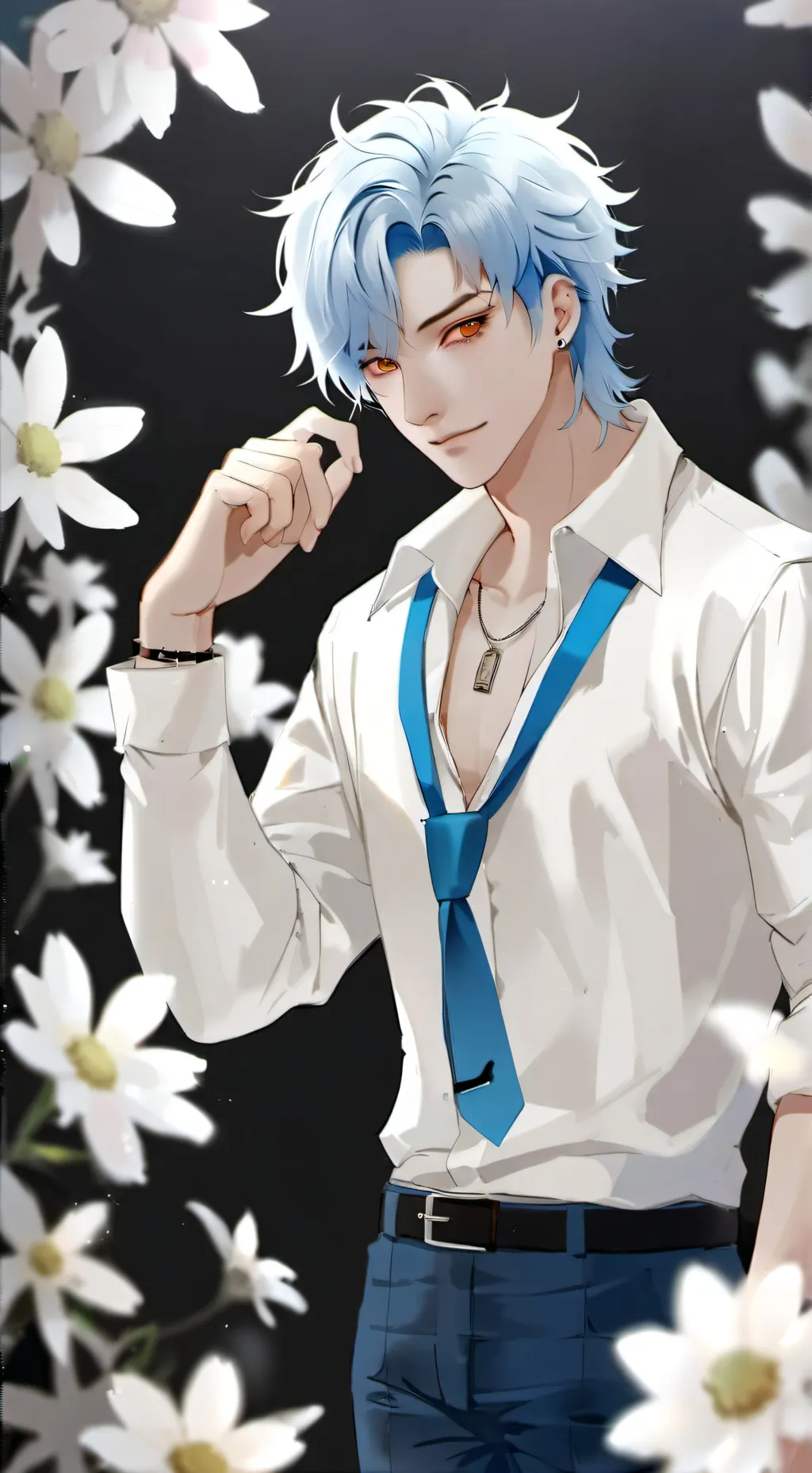 ai character: LIAM || 💙 background