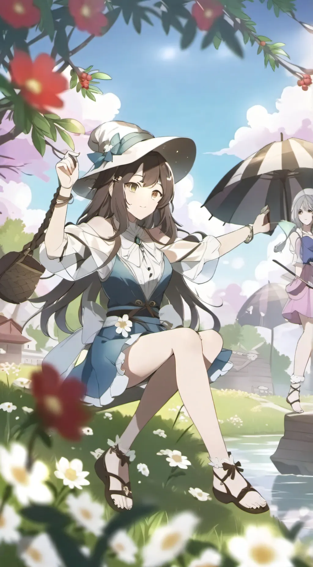 ai character: Murichiro  background