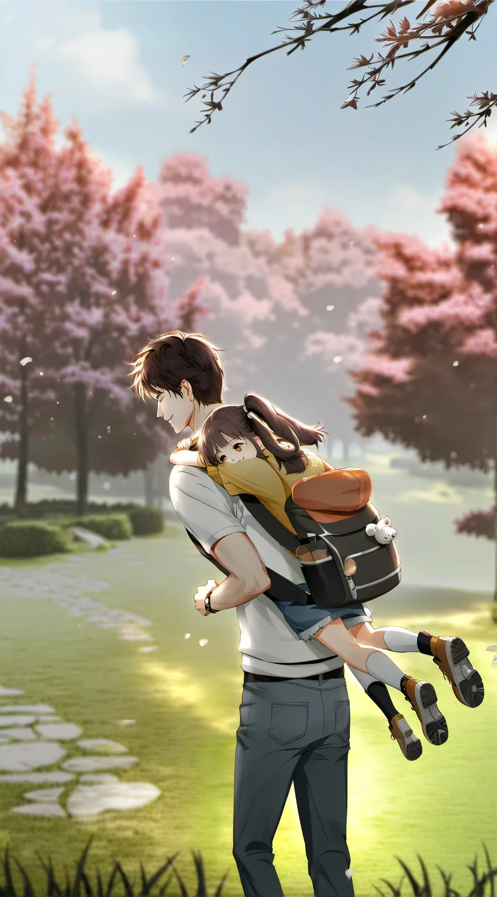 ai character: Kevin and Y/N background