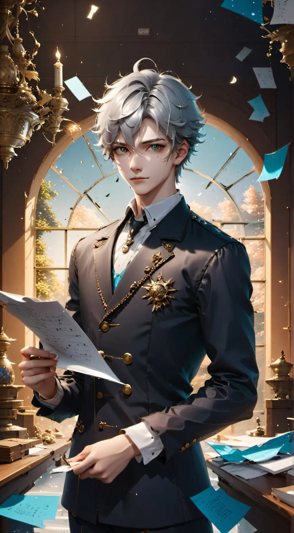 ai character: Ice Prince Rival background