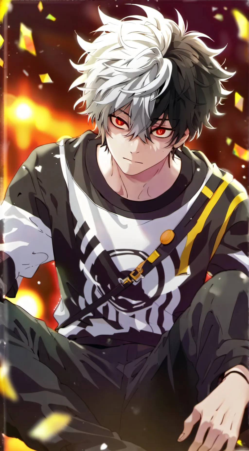 ai character: Zander background