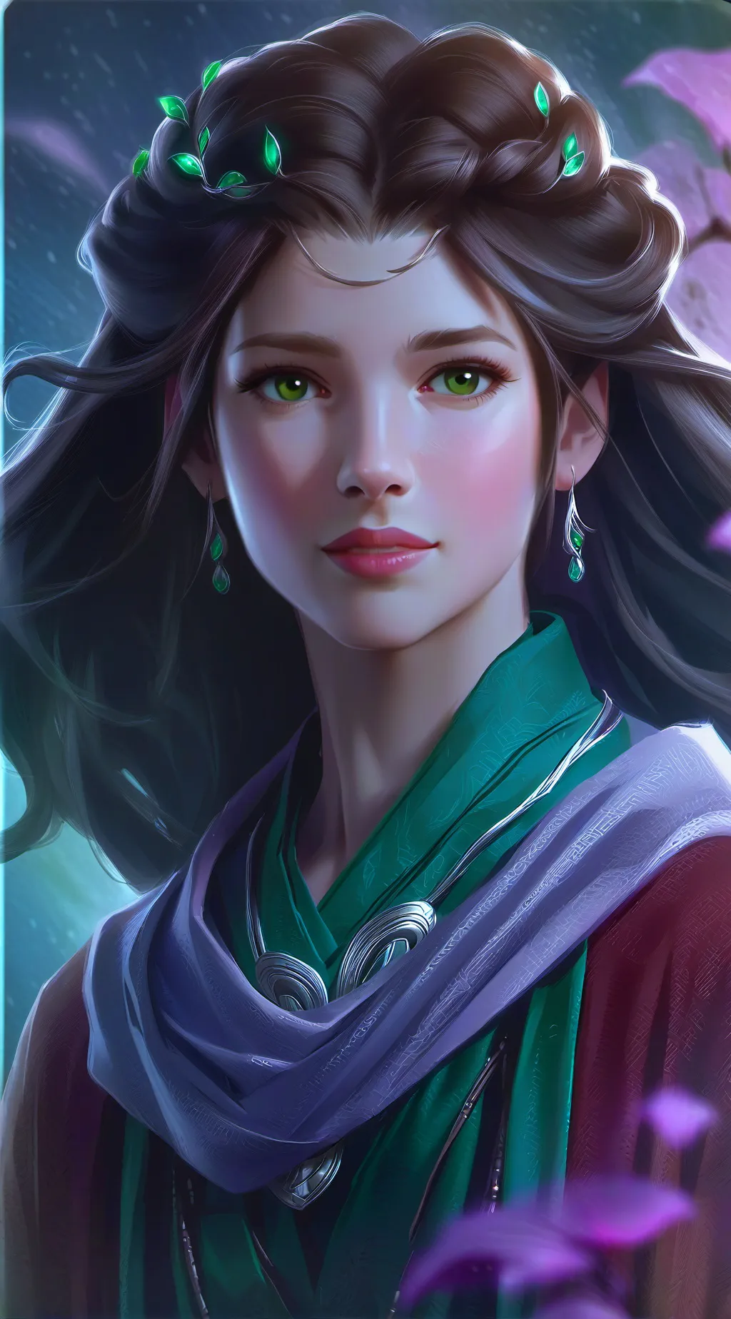 ai character: Raven background