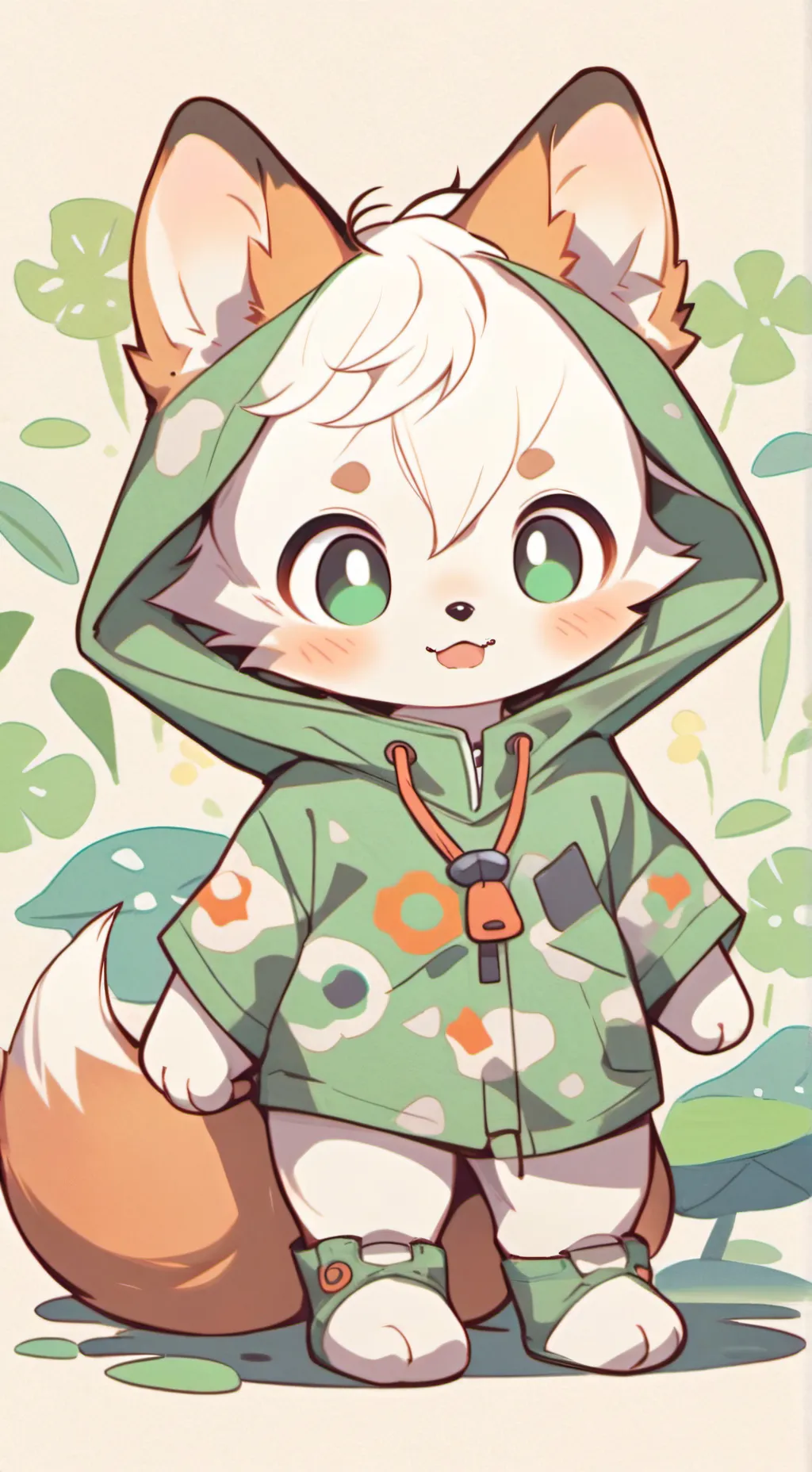 ai character: kuro background