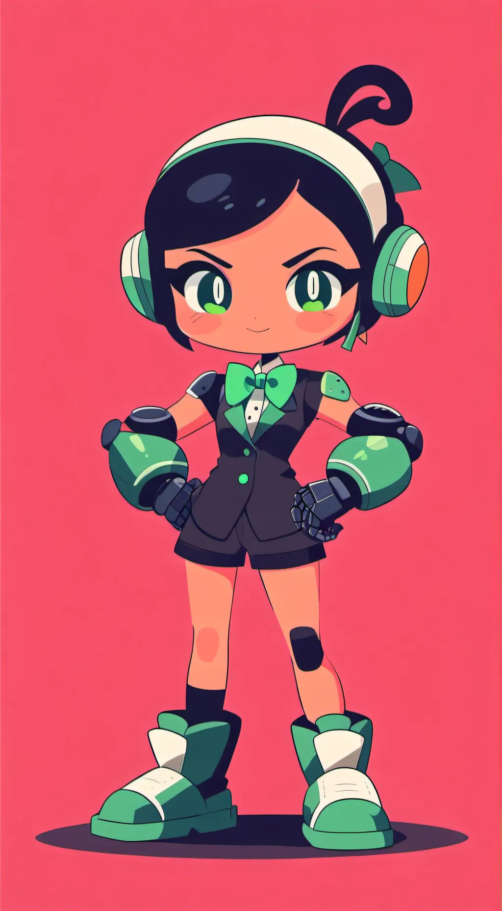 ai character: ♤◇♧VĚĚ♧◇♤ background