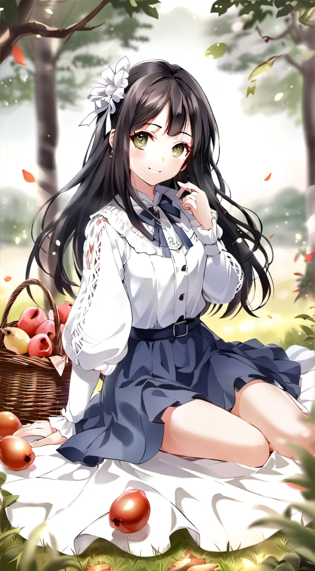 ai character: Olivia ￼ background