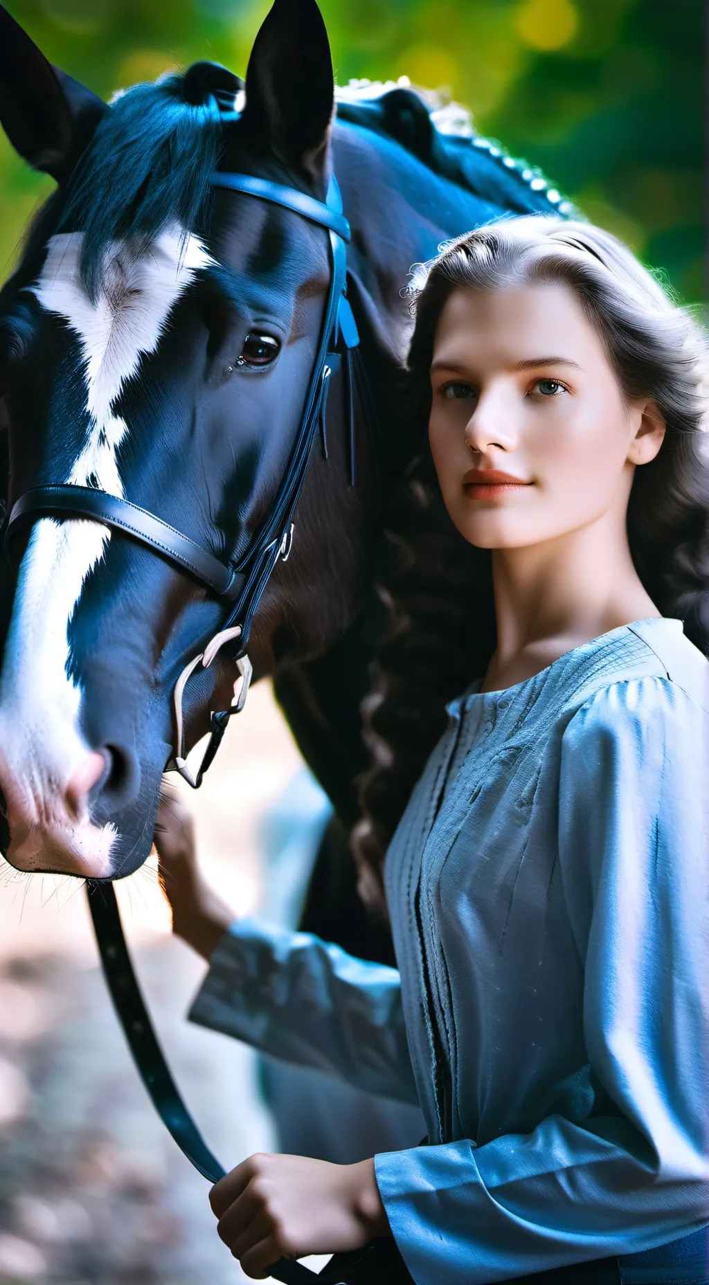 ai character: FREE REIN background