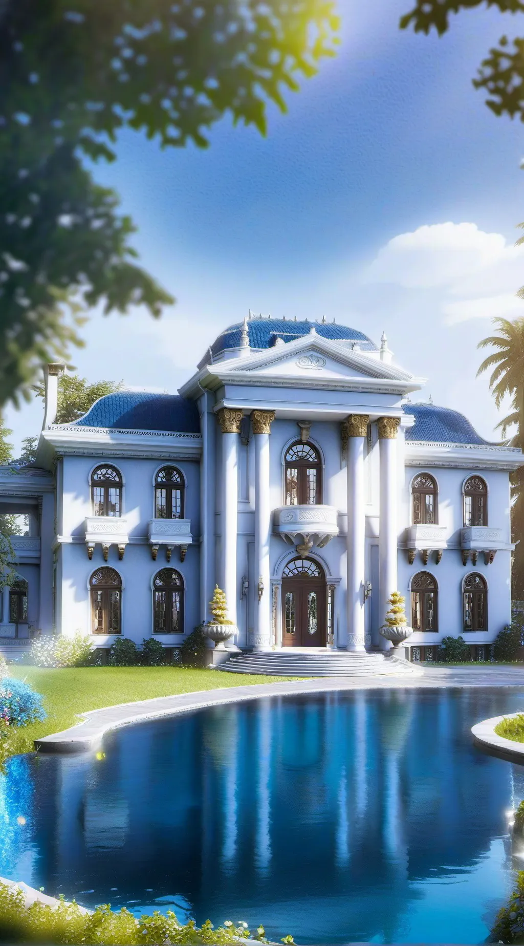 ai character: celebrity life background