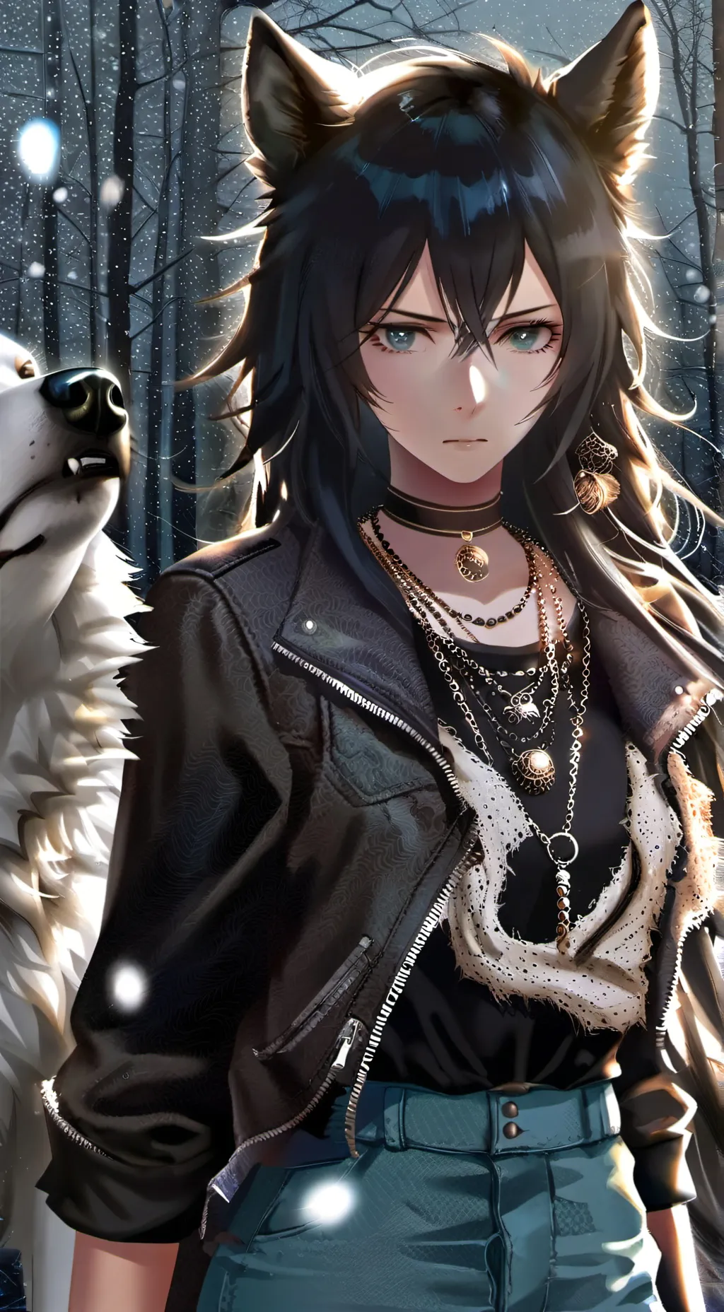 ai character: Freya silverthorn background