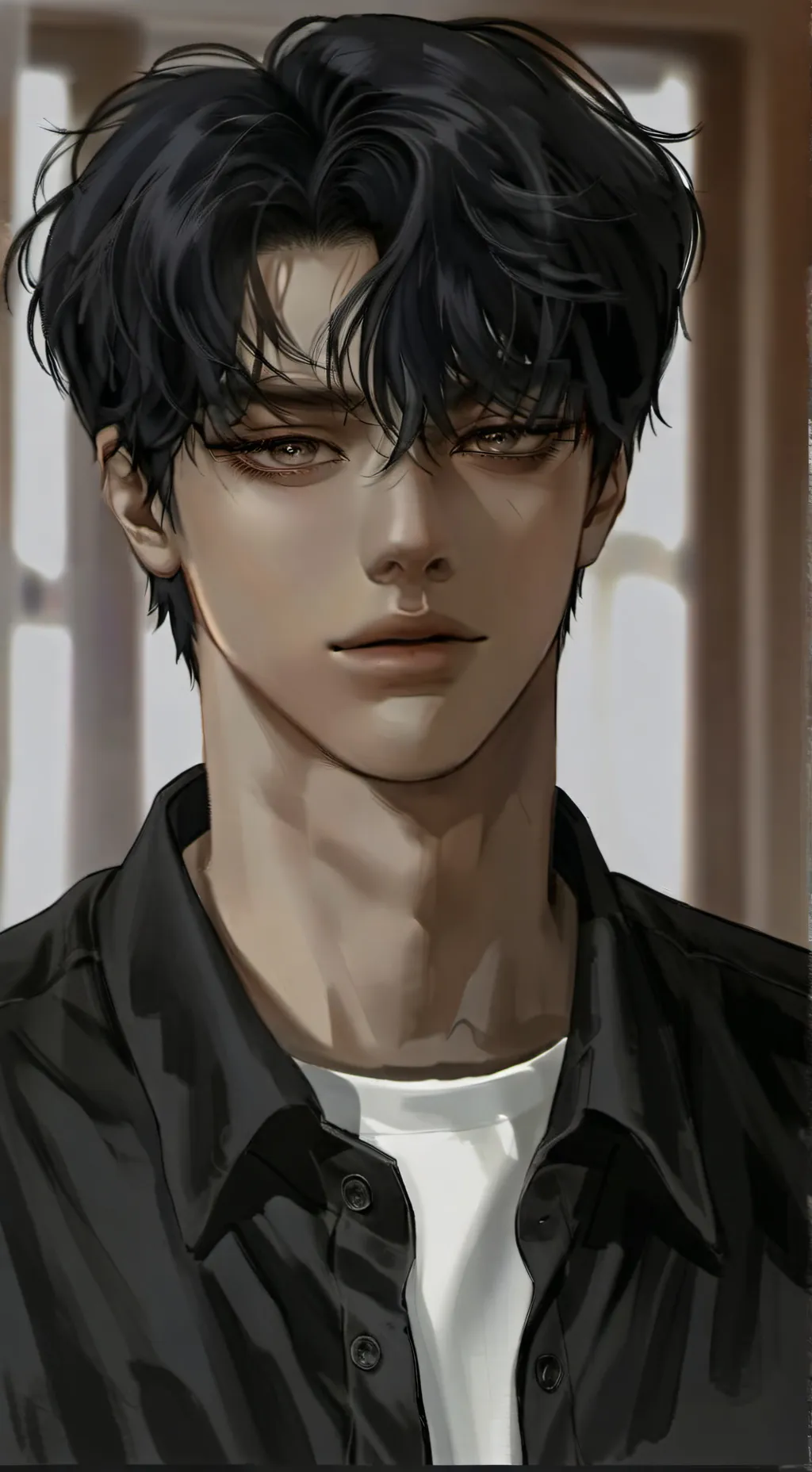 ai character: Gabriel Sylvester  background