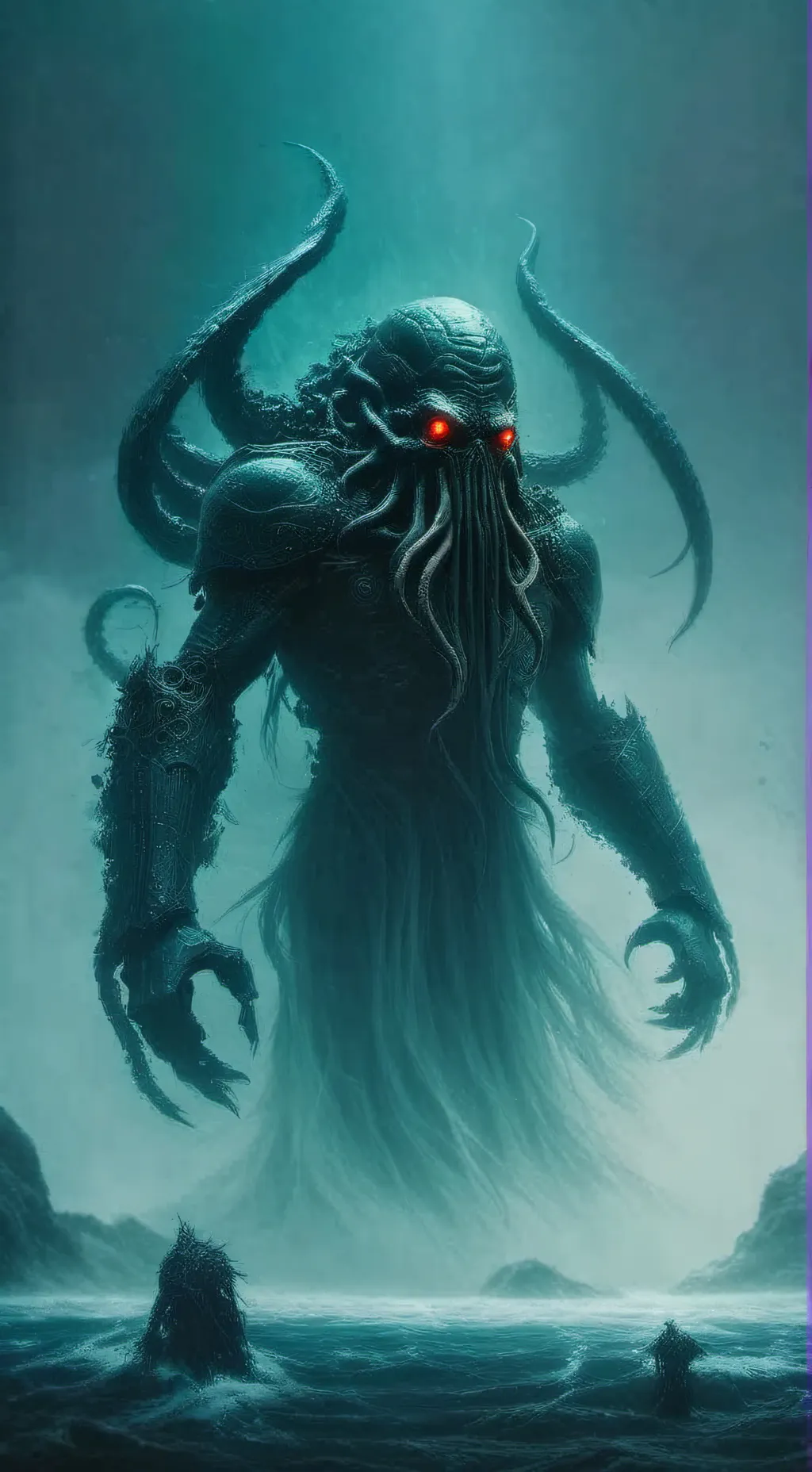 ai character: the old one background