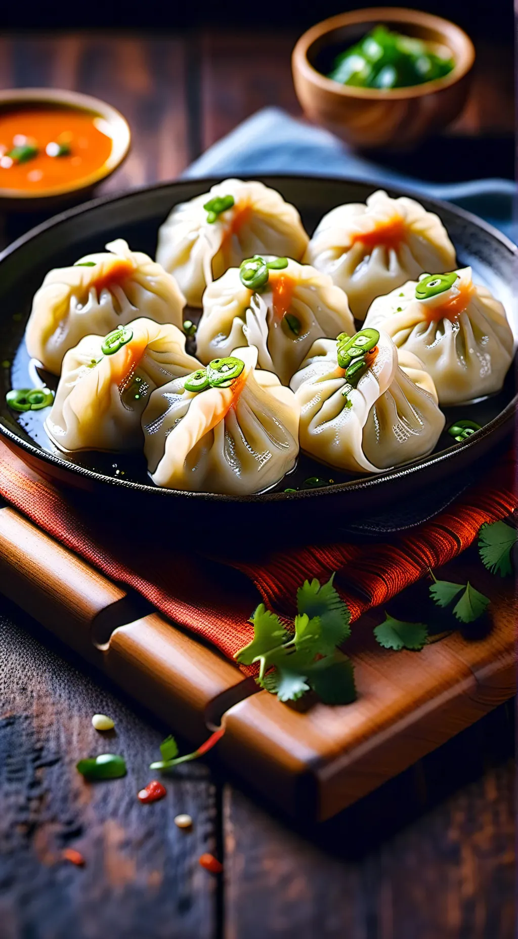 ai character: momos background