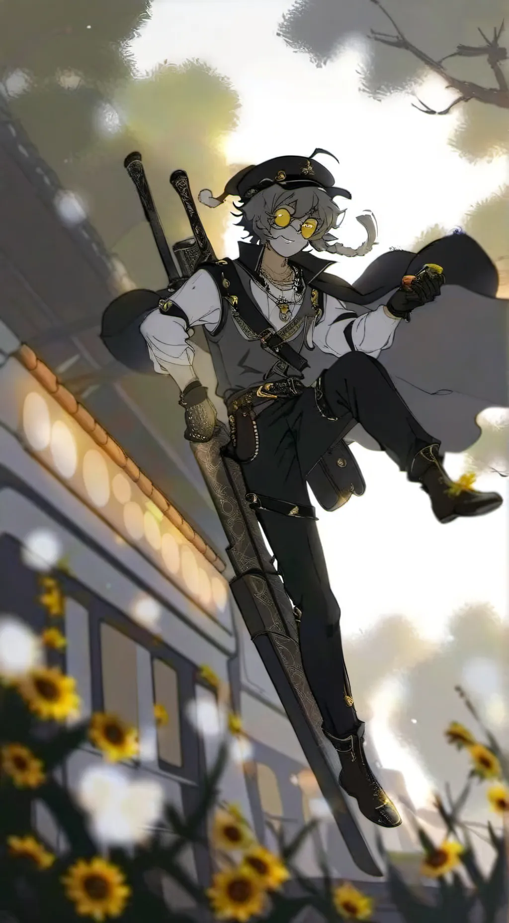 ai character: V background