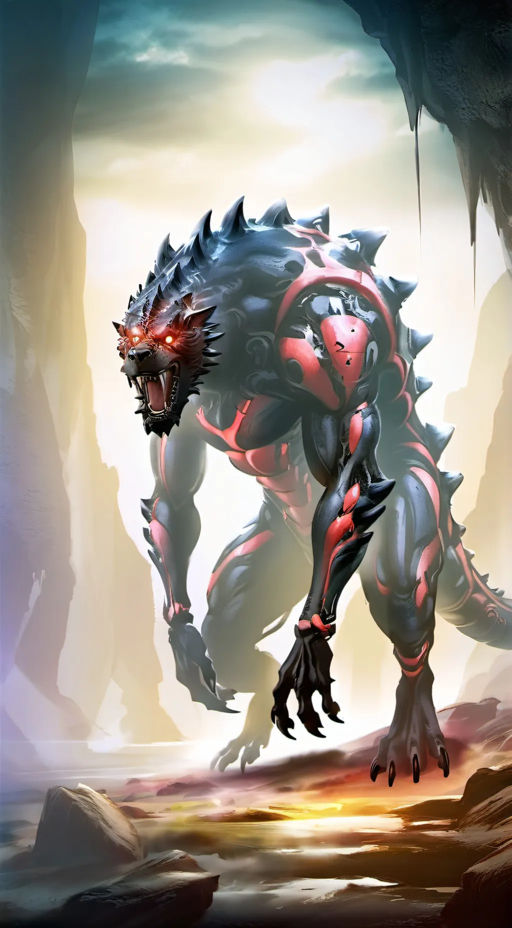 ai character: Harsh Sphinx background