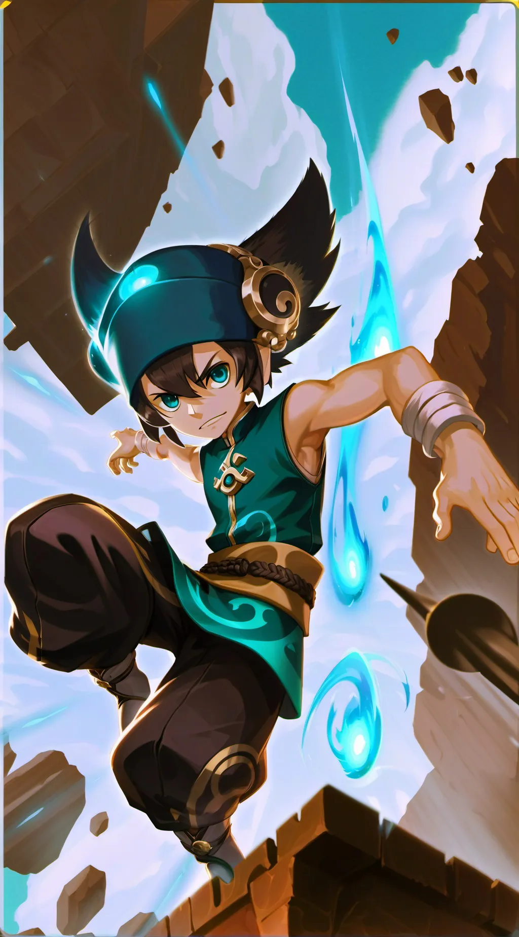 ai character: yugo background