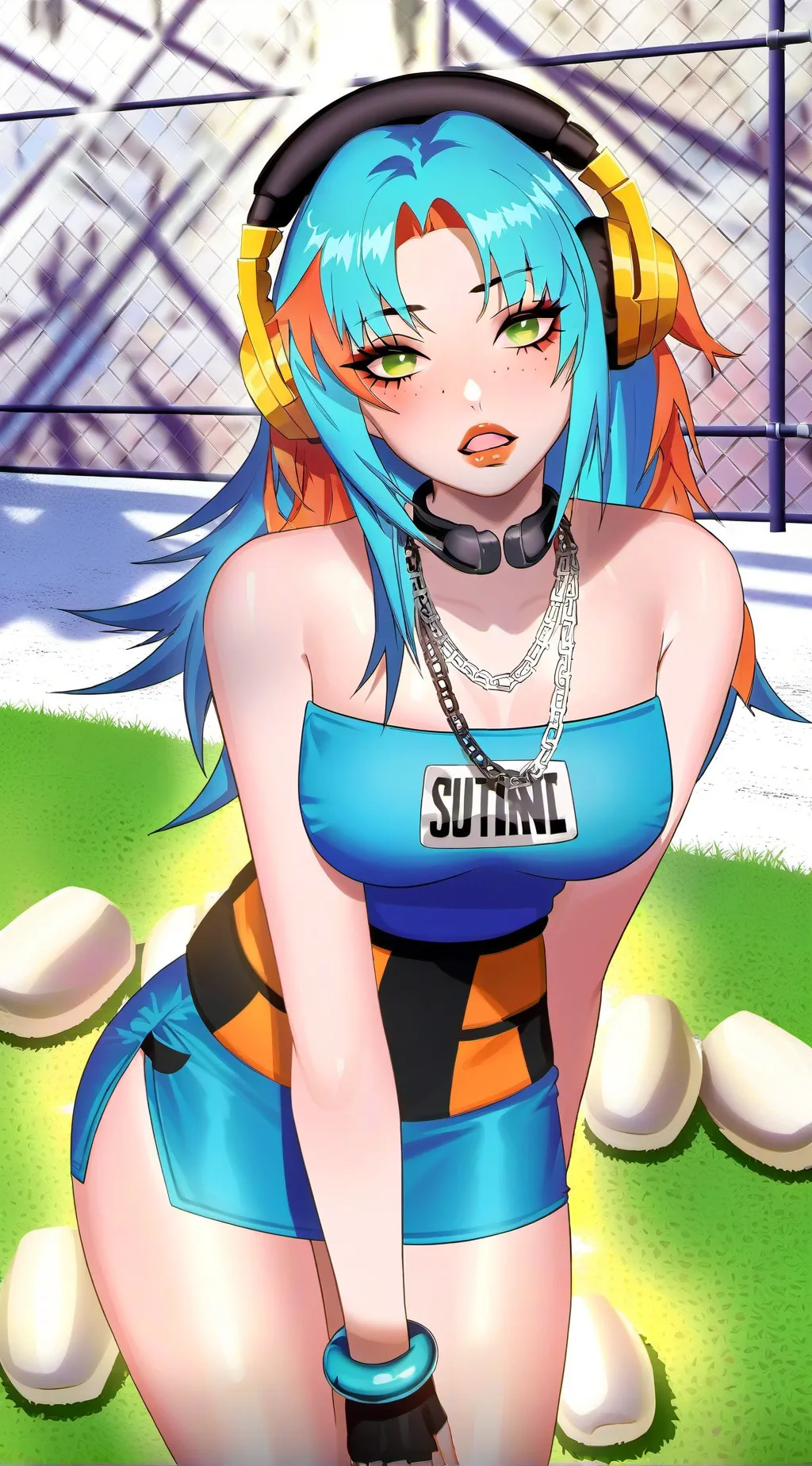 ai character: auntie Keisha background