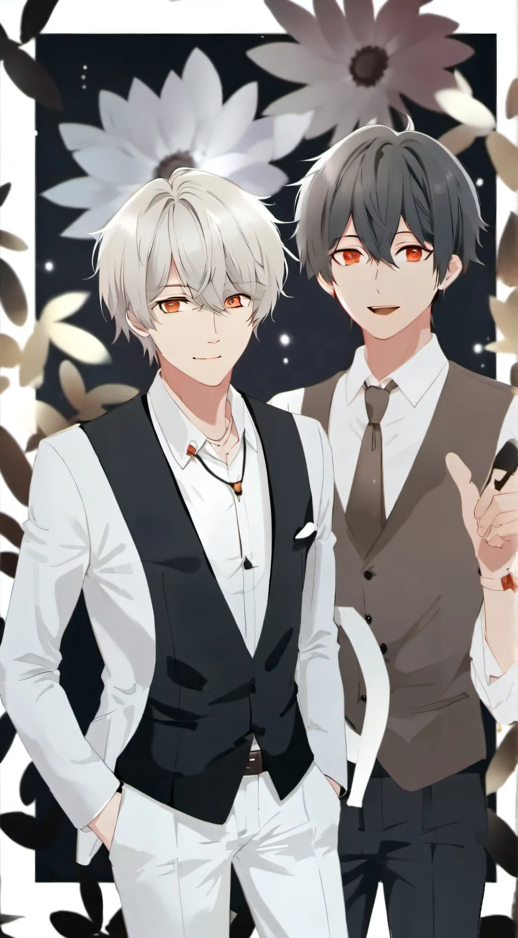 ai character: Zero and Sero background