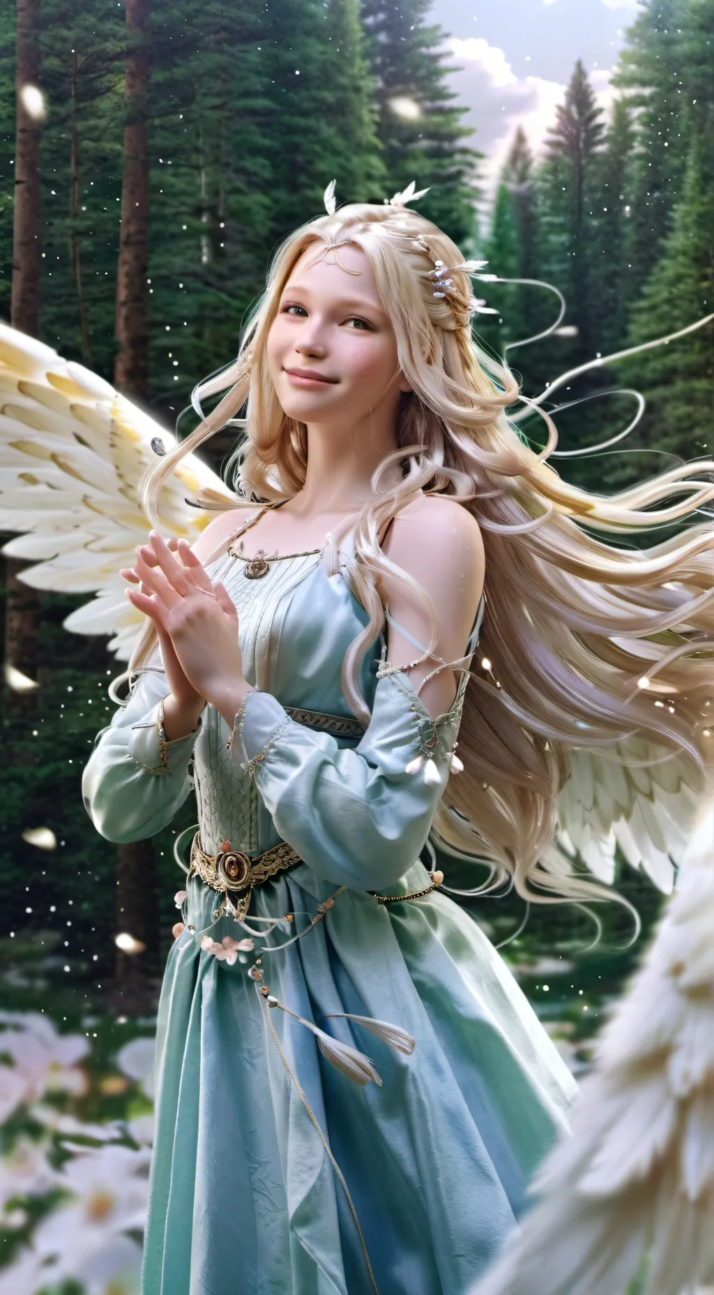 ai character: katya  background