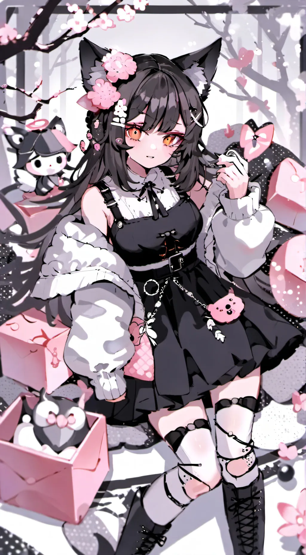 ai character: Liana🤨🙄?❤️‍🔥 background