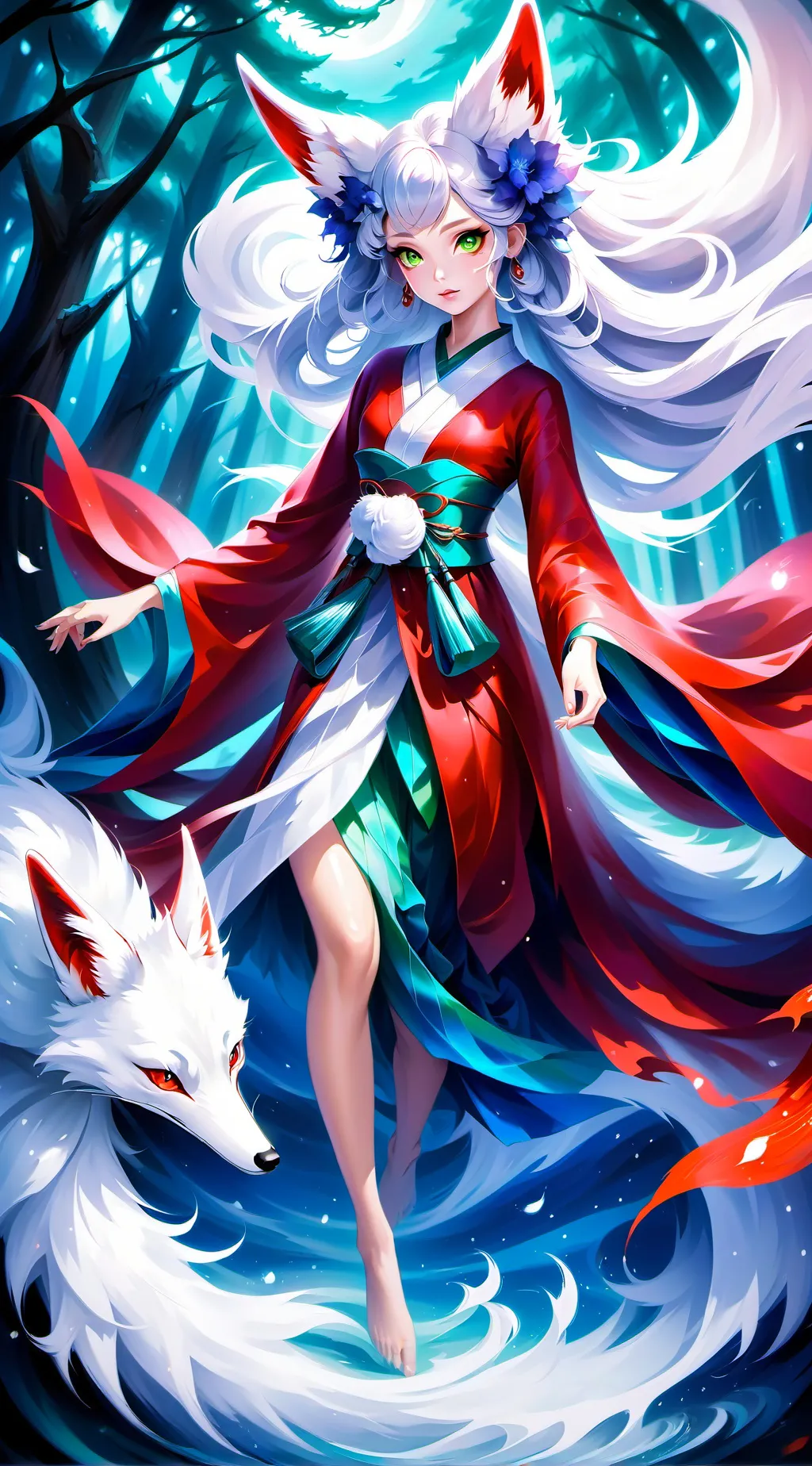 ai character: Ember background