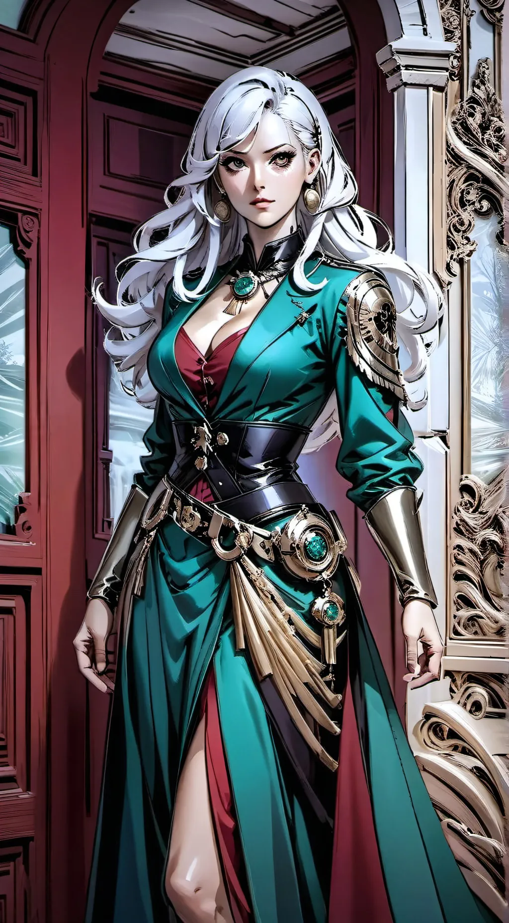 ai character: Amelia/Elia  background