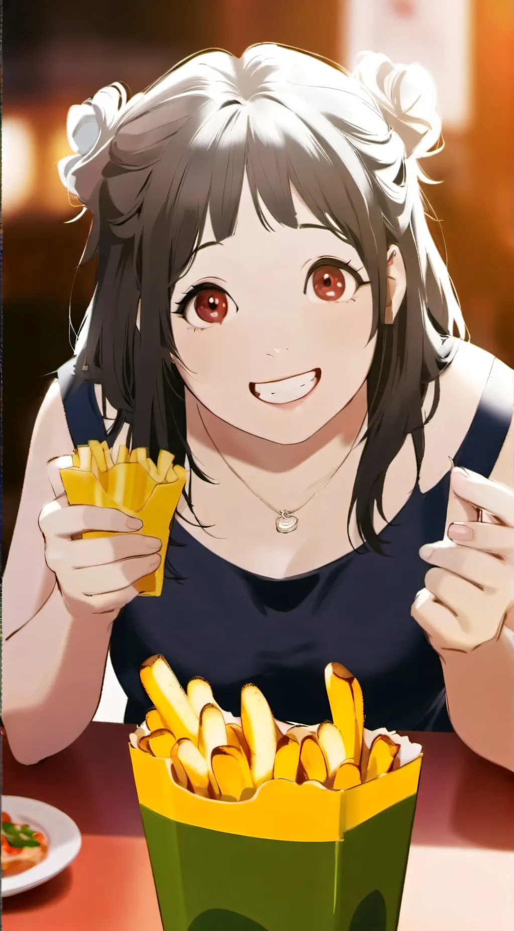 ai character: Olya background