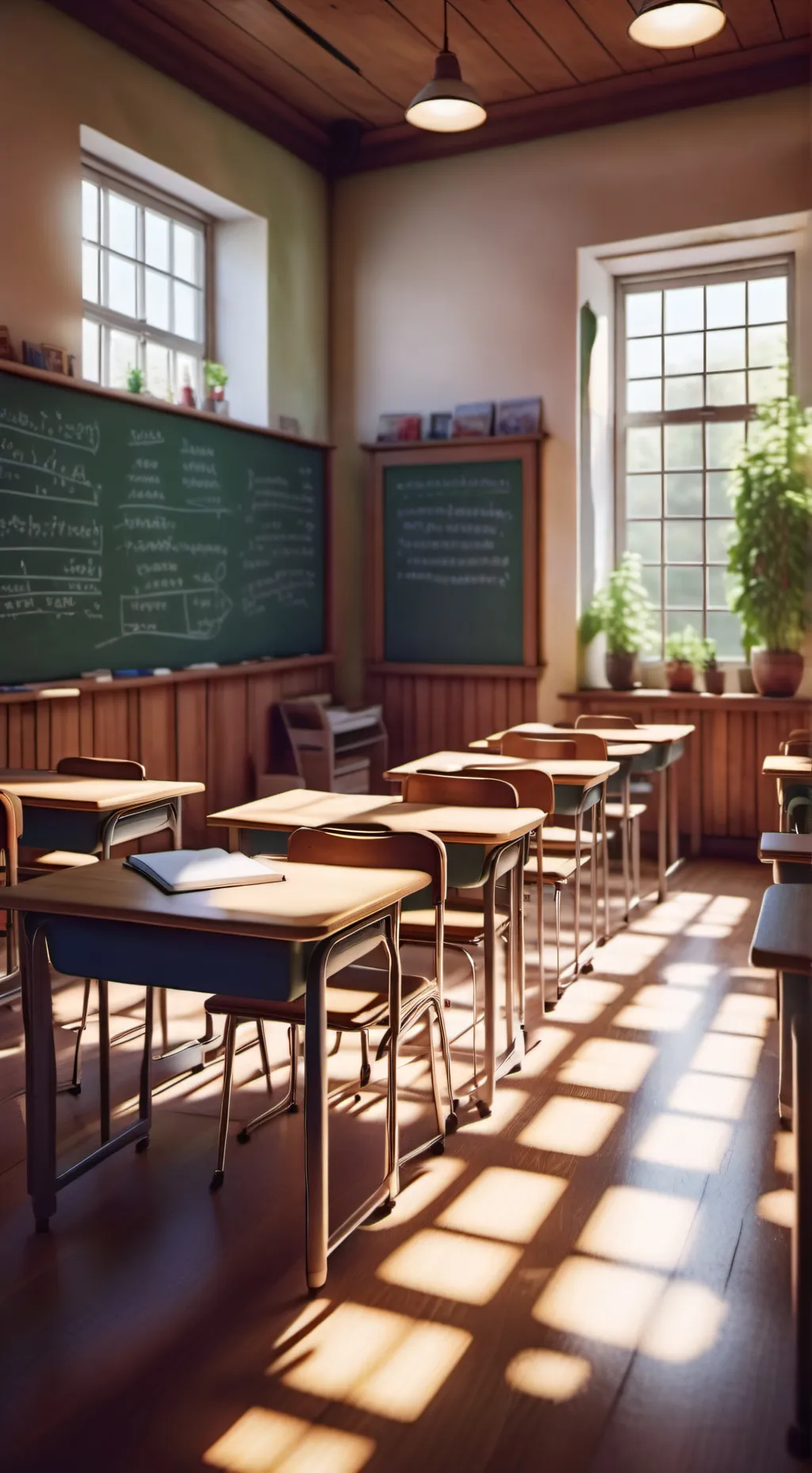 ai character: School RP💫❤️ background