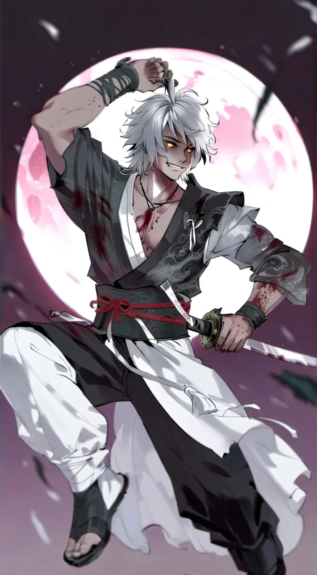 ai character: Ninjago vampires background