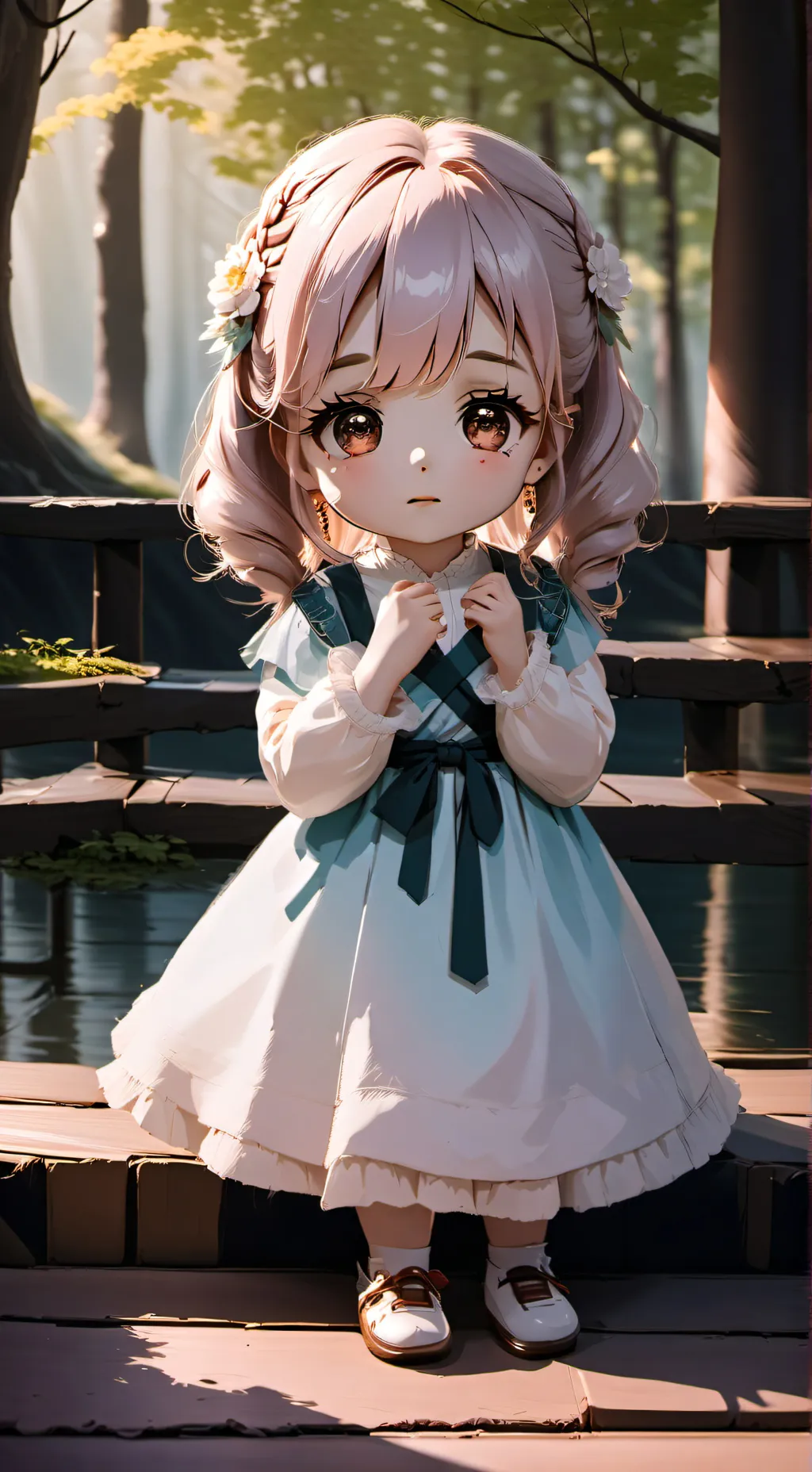 ai character: baby background