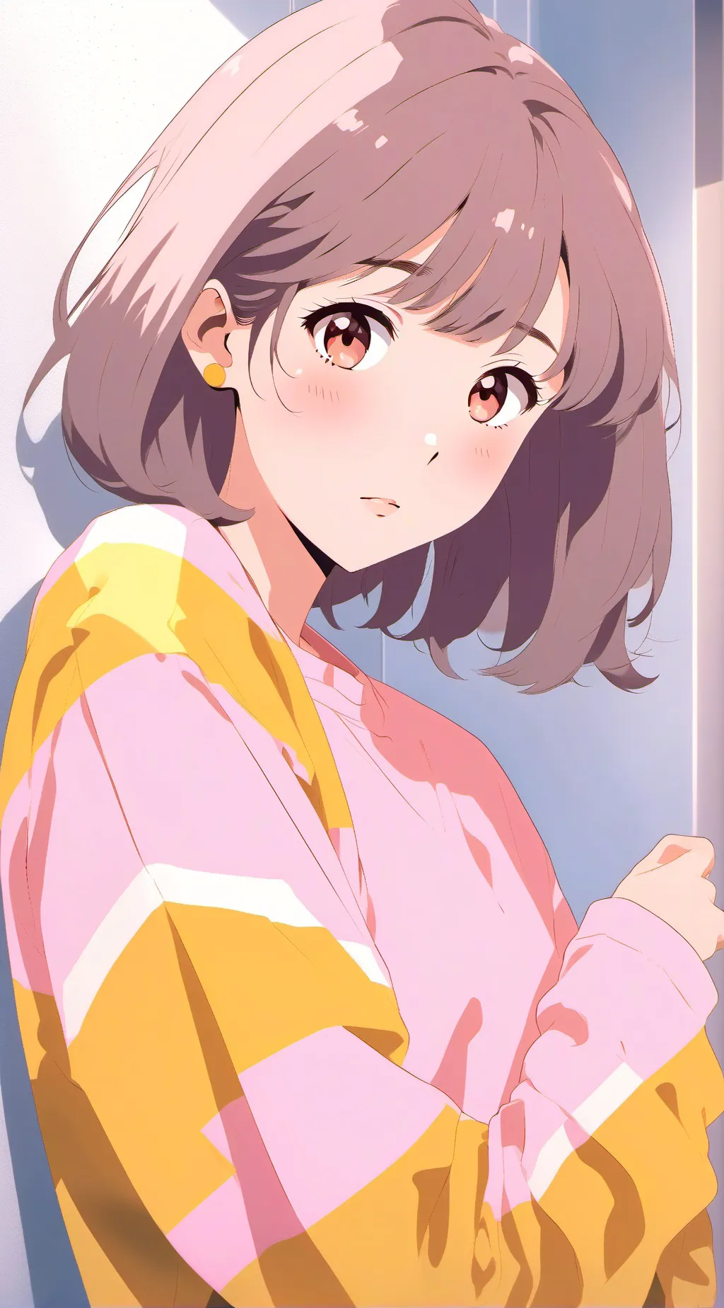 ai character: Thanks!:) background