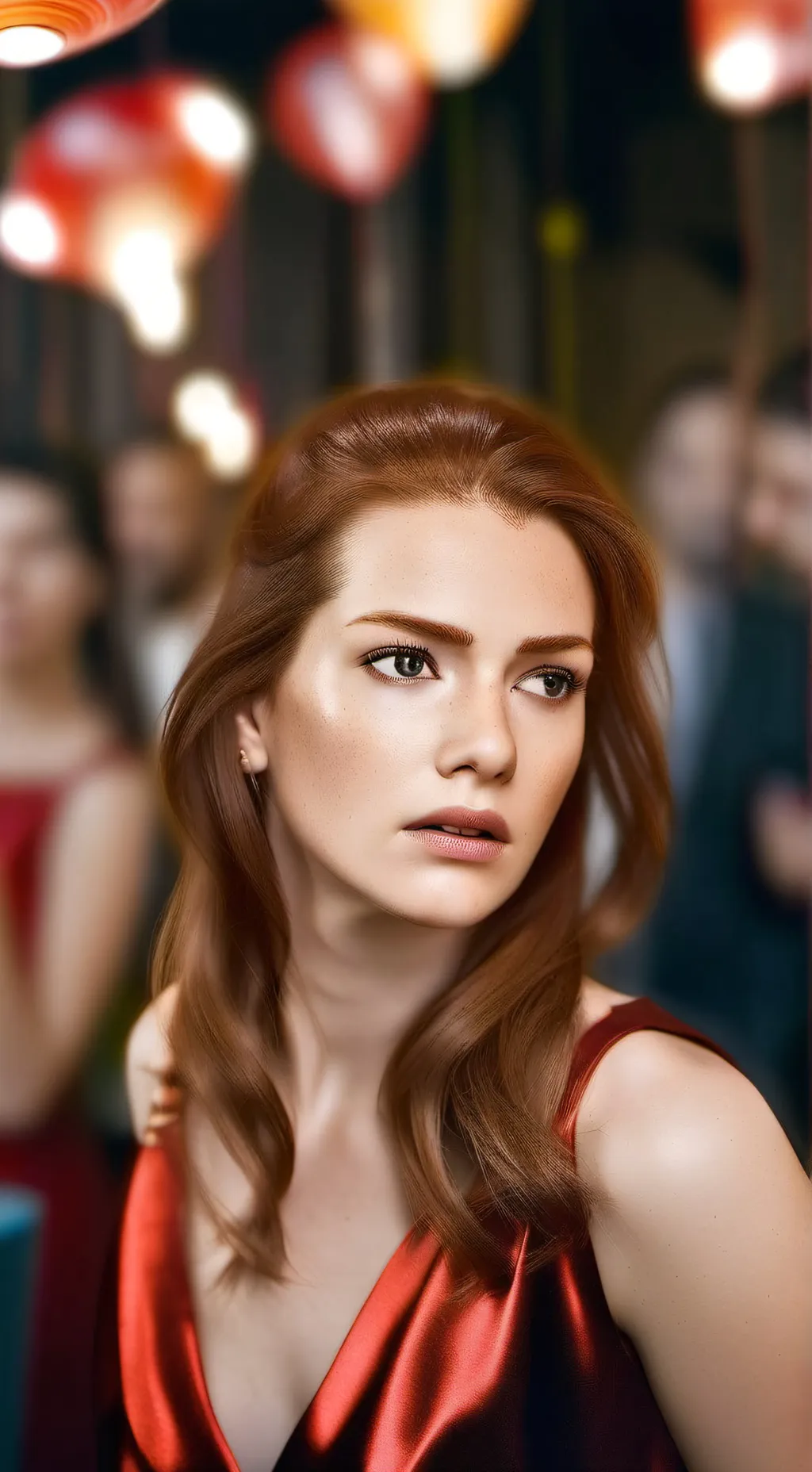 ai character: Dawn background